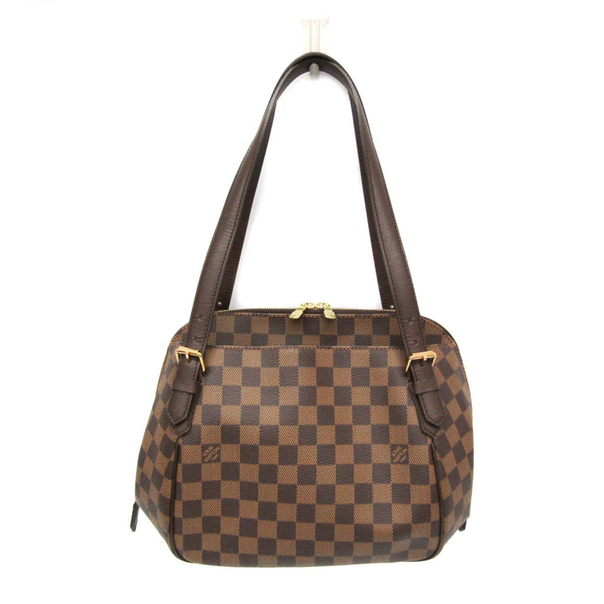Louis Vuitton Louis Vuitton Damier Belem MM N51174 Women's Shoulder Bag Brown,Ebene Size ONE SIZE - 1 Thumbnail
