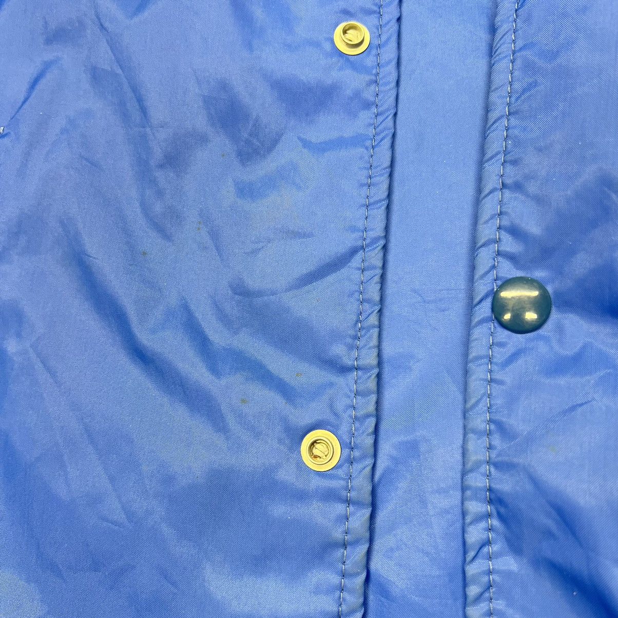 Vintage VTG Coaches Jacket Blue Windbreaker Snap Nylon MVP Union 90s Size US L / EU 52-54 / 3 - 11 Thumbnail