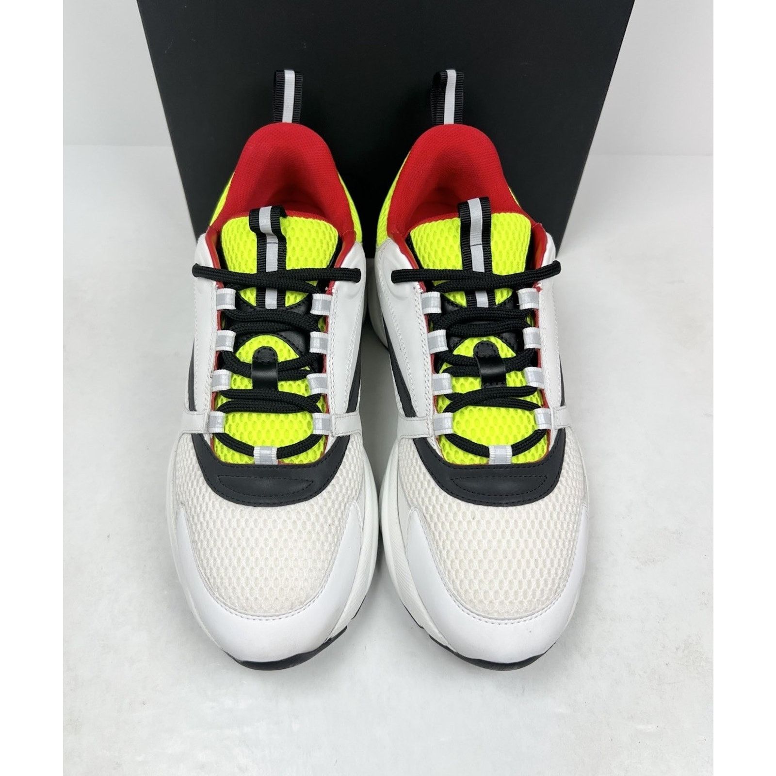 Dior Size 41EU/8US - Dior B22 Yellow/Red Trainers Size US 8 / EU 41 - 2 Thumbnail