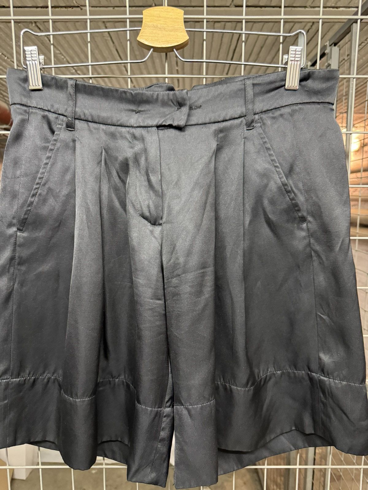 Ann Demeulemeester Ann Demeulemeester SS2004 Silk Shorts Size US 30 / EU 46 - 5 Thumbnail