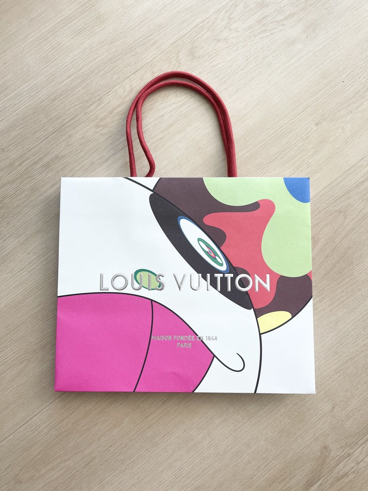 Louis Vuitton 2025 Louis Vuitton x Murakami Paper Shopping Bag Size ONE SIZE - 1 Thumbnail