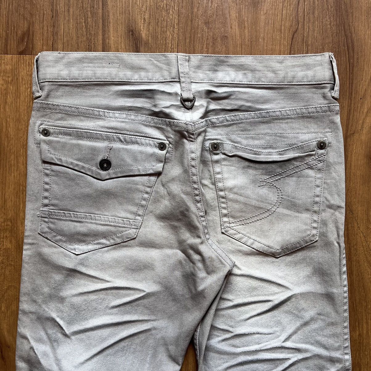 If Six Was Nine × Japanese Brand × semanticdesign Semantic Design Washed Gray Denim Pants Size US 33 - 6 Thumbnail