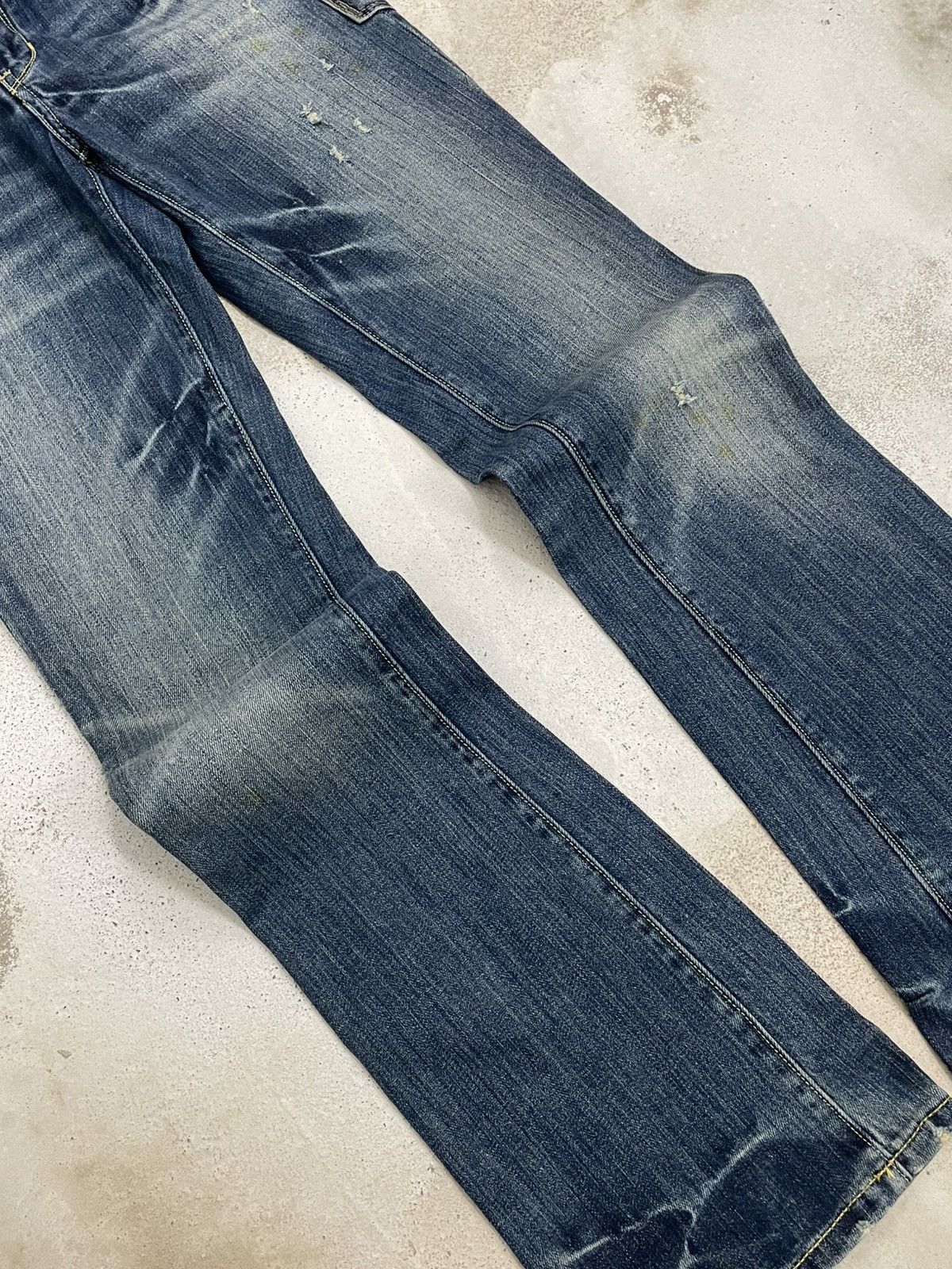 Christian Audigier Vintage Christian Audiger Embroidered Affliction Denim Size US 30 / EU 46 - 9 Thumbnail
