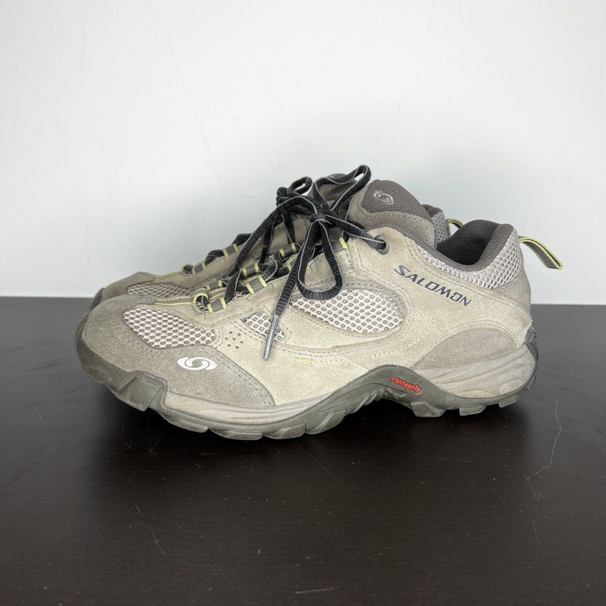 Salomon Vintage Salomon Contagrip Outdoor Hiking Trail Shoes Oakley Size US 9 / EU 42 - 1 Thumbnail