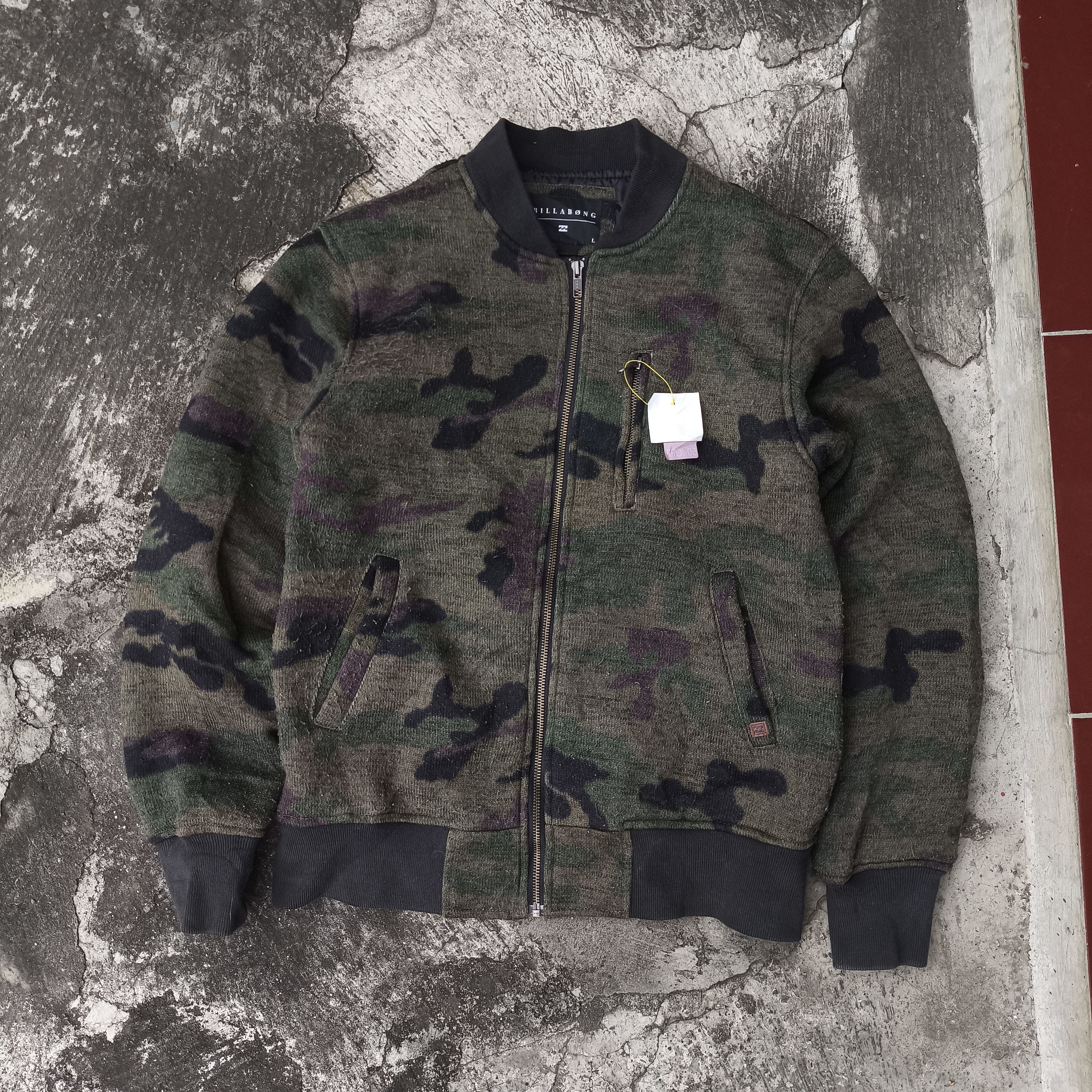 Billabong × Dickies × Quicksilver Billabong camouflage wool jacket (size tag L) Size US S / EU 44-46 / 1 - 1 Thumbnail
