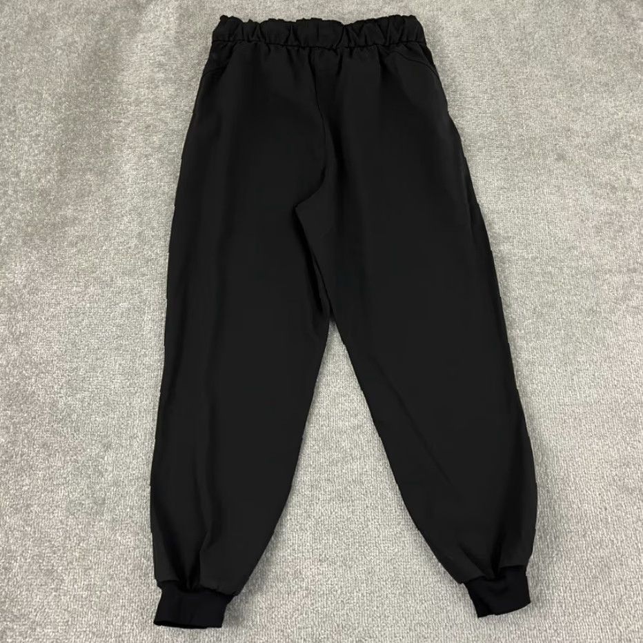 Lululemon VINTAGE LULULEMON Joggers Womens Size 8 Black Keep Moving Running Tapered Leg Gym W5CV4S Size 30" / US 8 / IT 44 - 3 Thumbnail