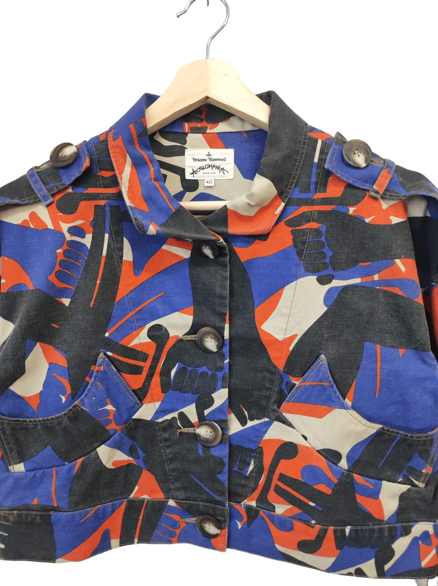 Vivienne Westwood Vivienne Westwood Anglomania Classic Sword Denime Jacket Size M / US 6-8 / IT 42-44 - 5 Thumbnail
