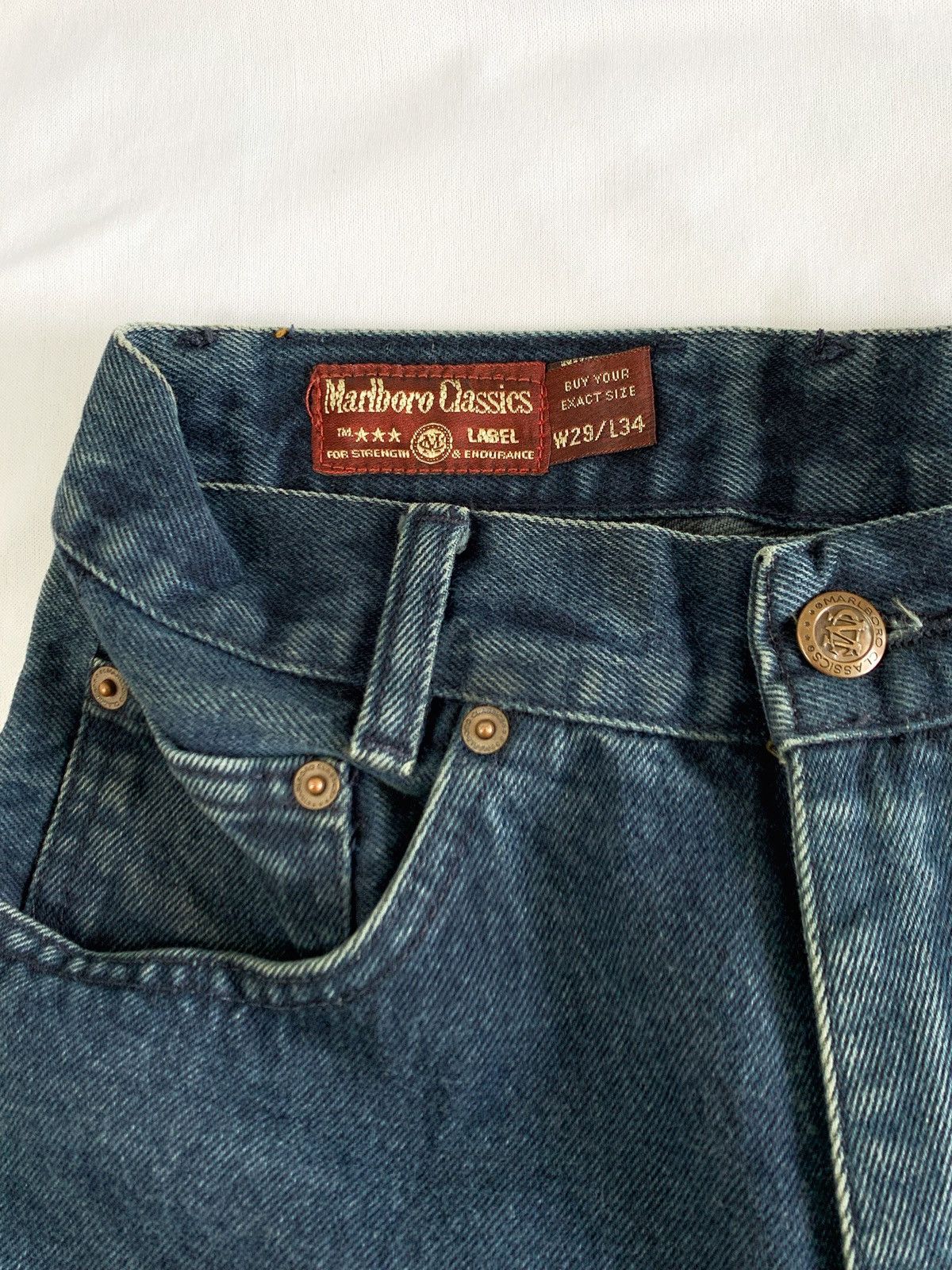 Marlboro Classics marlboro classic jeans black fade Size US 28 / EU 44 - 4 Thumbnail