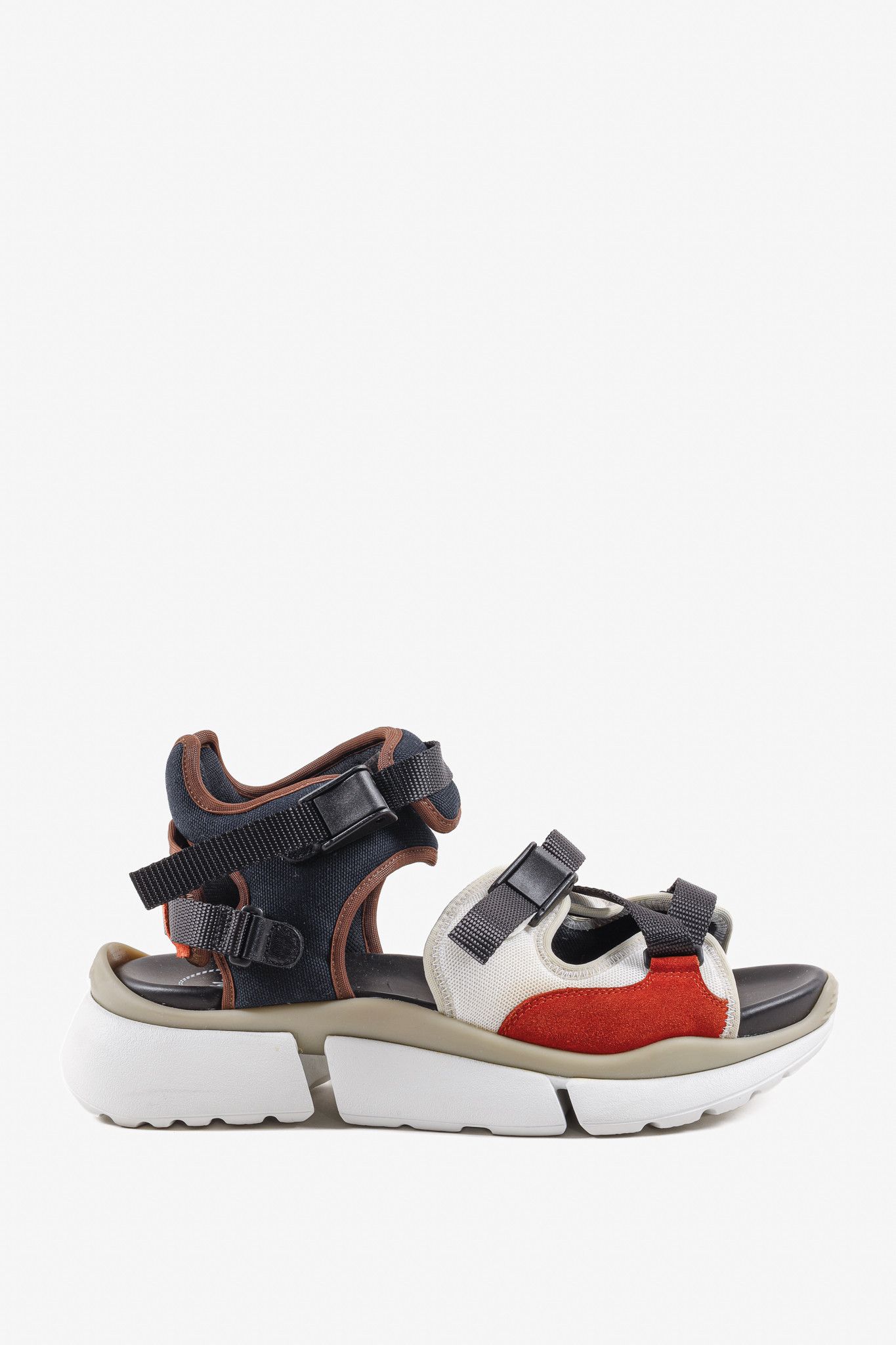 Chloe Multi-Colored Sonnie Sport Sneaker Sandals