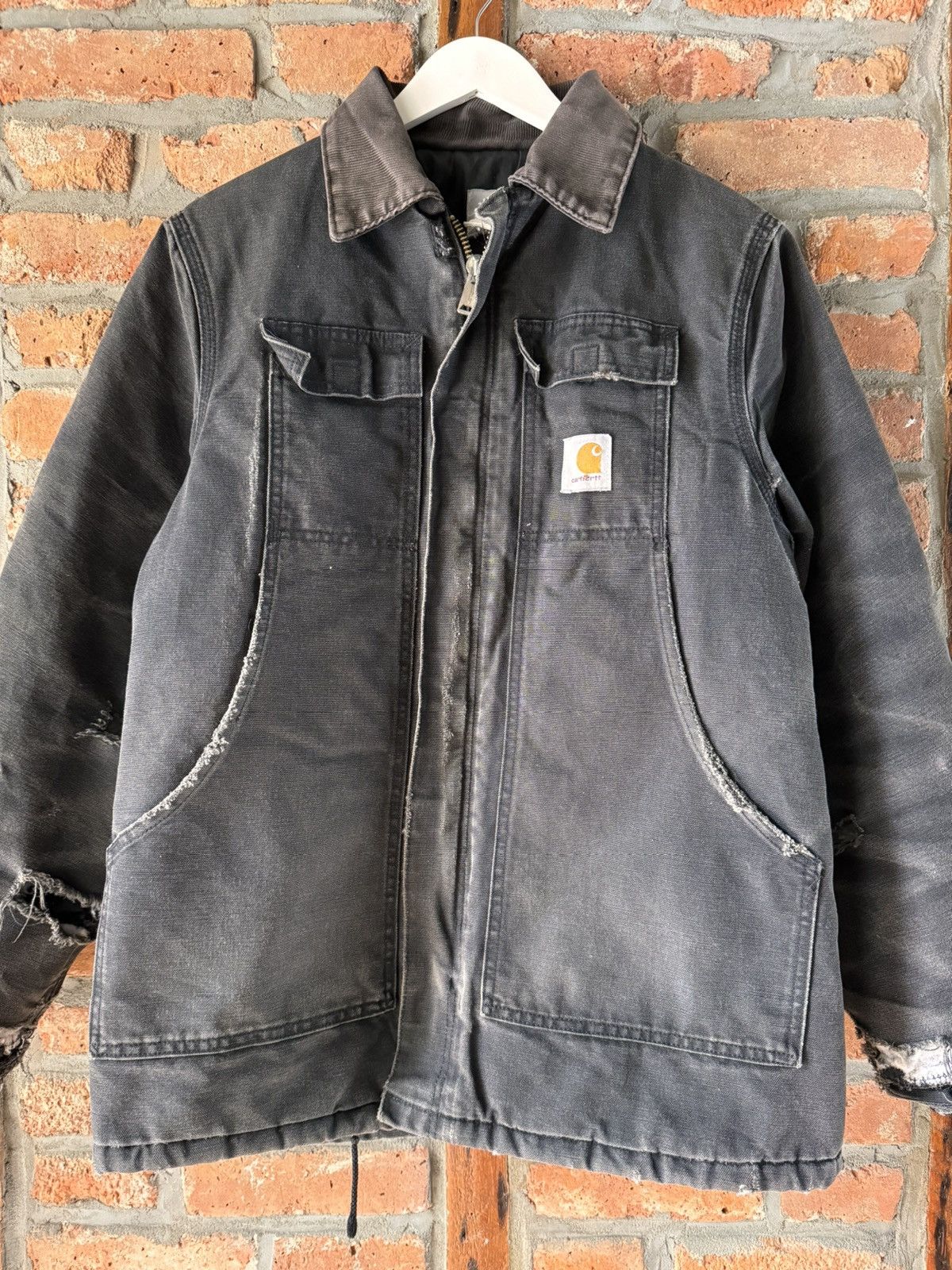 Carhartt × Vintage Vintage Carhartt Arctic Jacket Faded Distressed size Medium Size US M / EU 48-50 / 2 - 3 Thumbnail