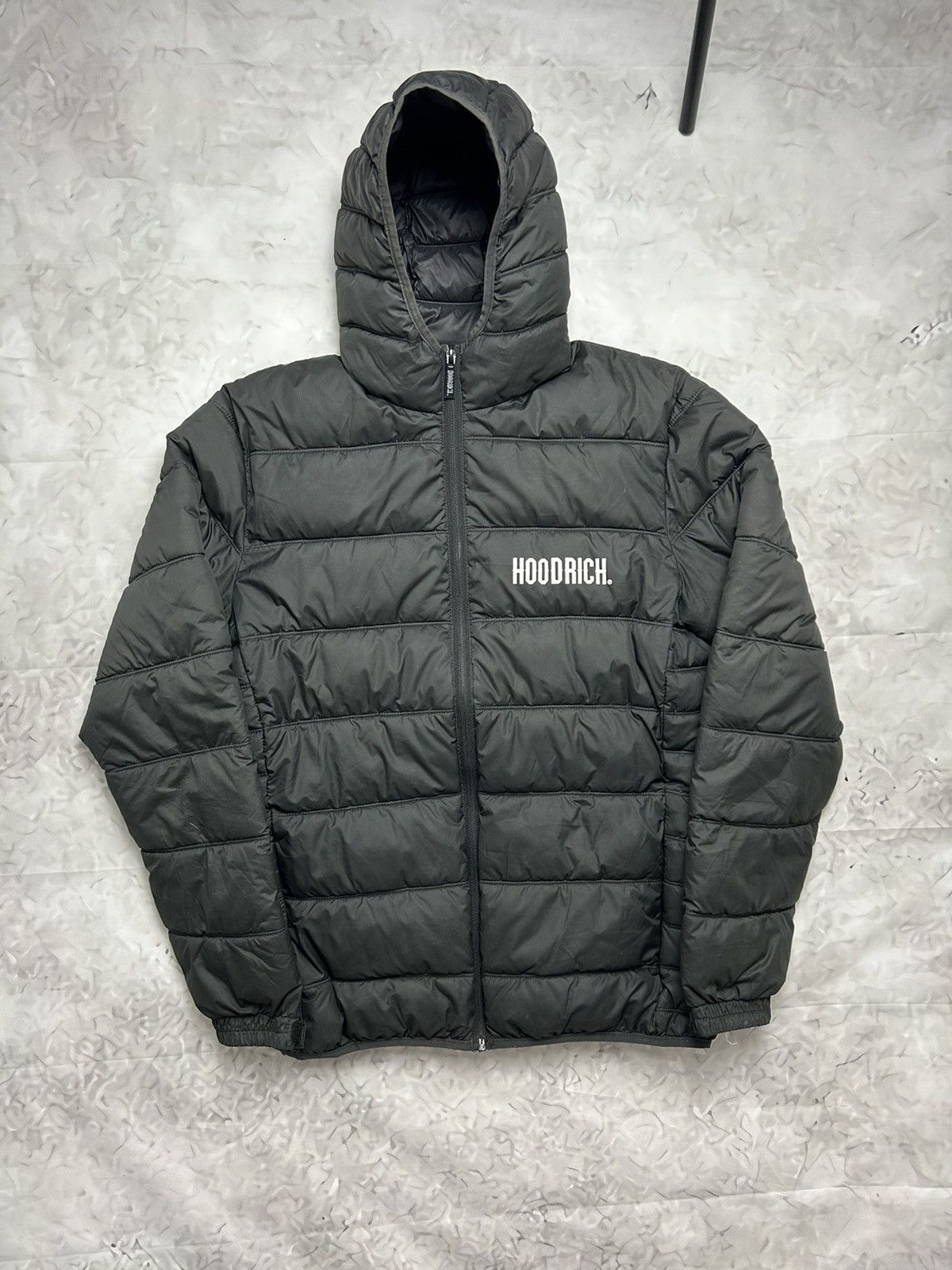 Trapstar London Hoodrich black light puffer jacket Grailed