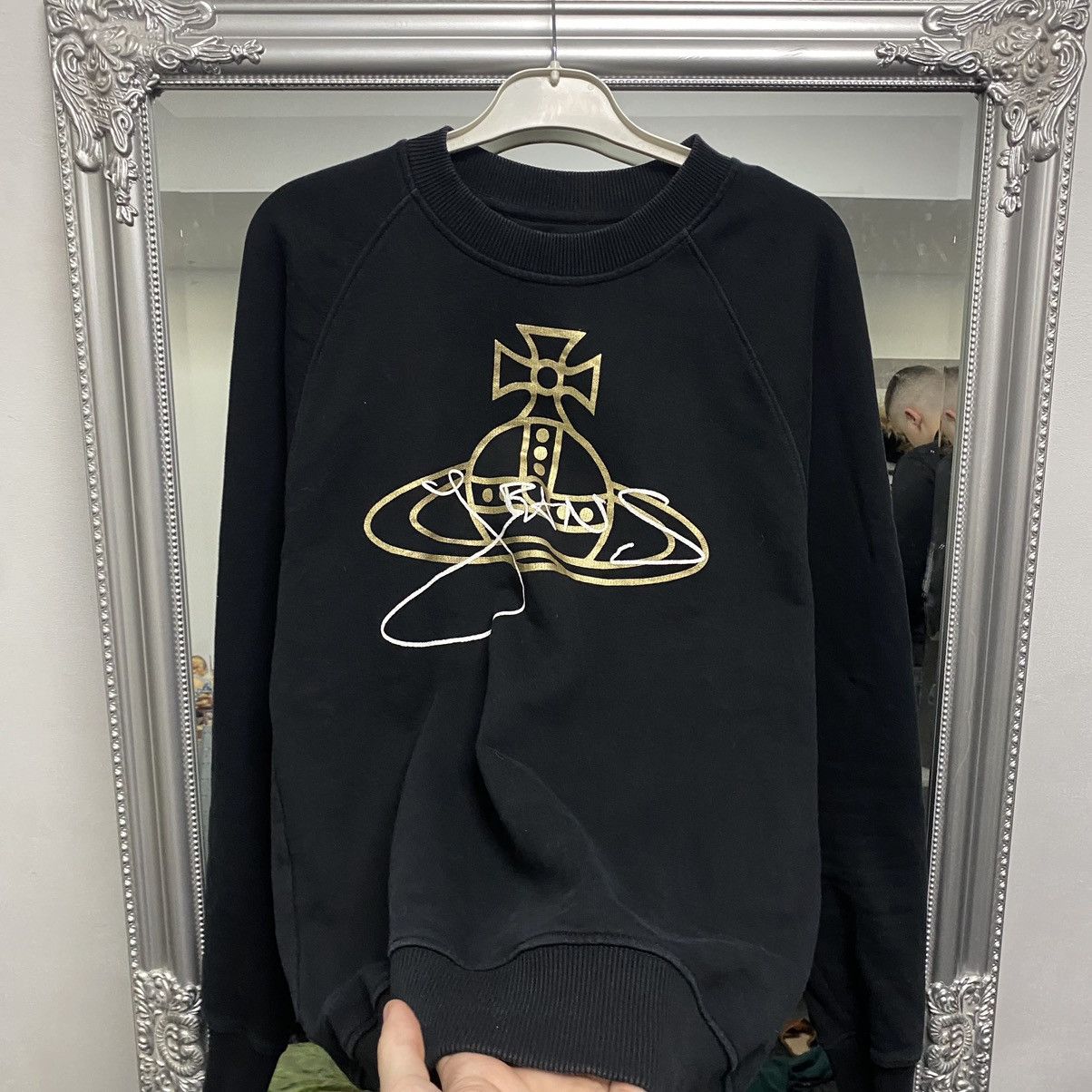 Vivienne Westwood Vivienne Westwood Sweatshirt big Logo Anglomania Size US S / EU 44-46 / 1 - 3 Thumbnail
