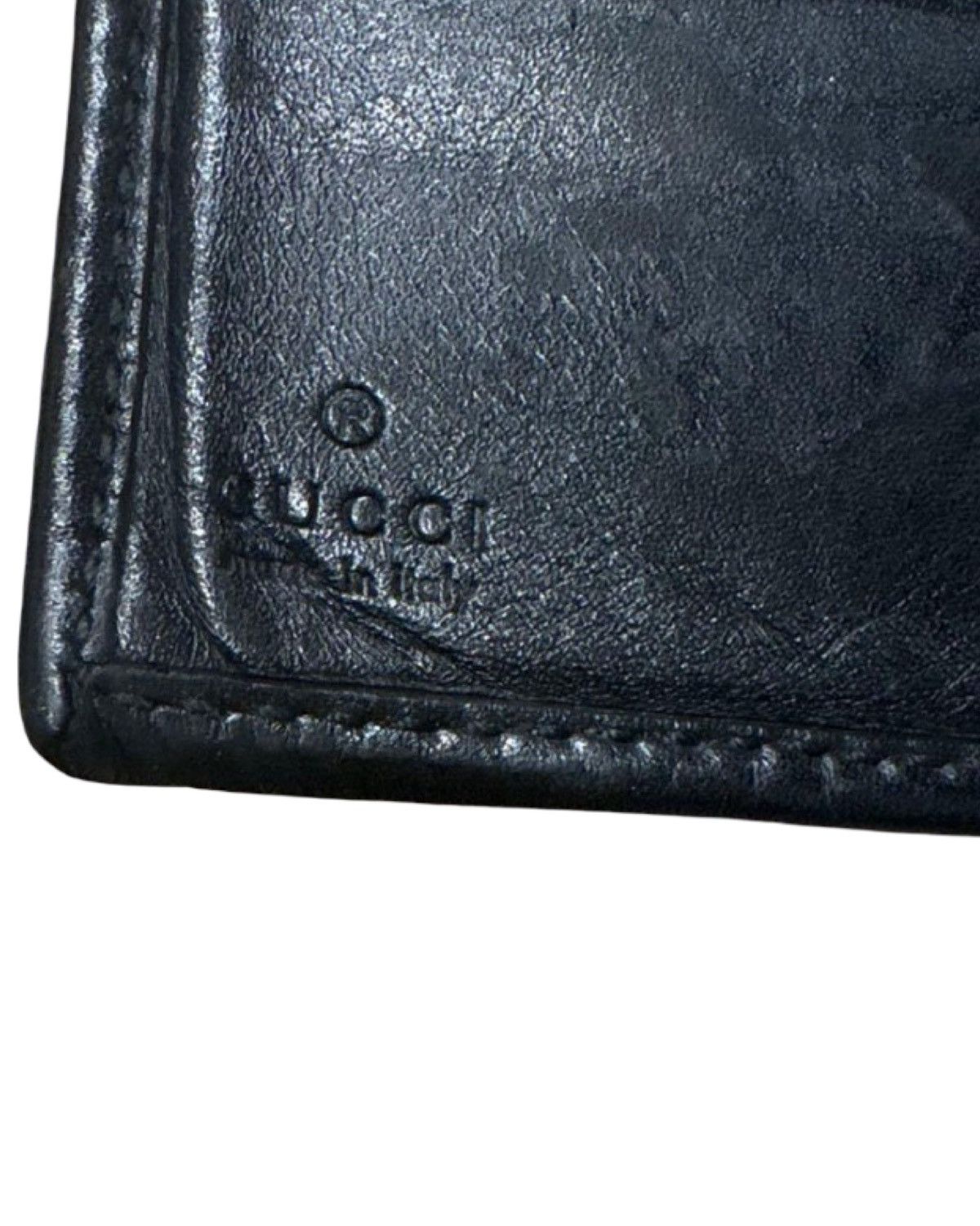 Gucci 🇮🇹MADE IN ITALY🇮🇹 GUCCI Leather Wallet Size ONE SIZE - 5 Thumbnail