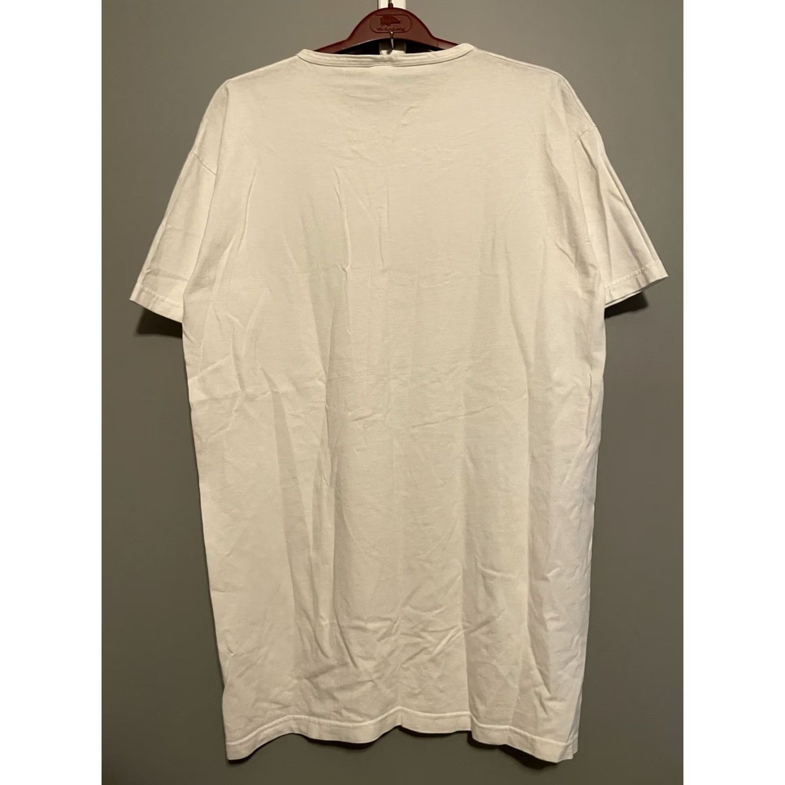 Gildan VINTAGE Gildan Heavy Cotton T-Shirt Dog Theme White 2XL Mens Size US XXL / EU 58 / 5 - 3 Thumbnail