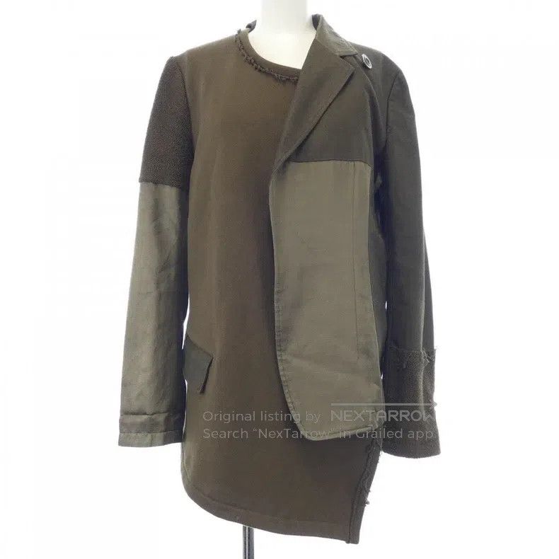 Yohji Yamamoto Yohji Yamamoto 20 mm Paneled Profile Jacket Size US S / EU 44-46 / 1 - 2 Thumbnail