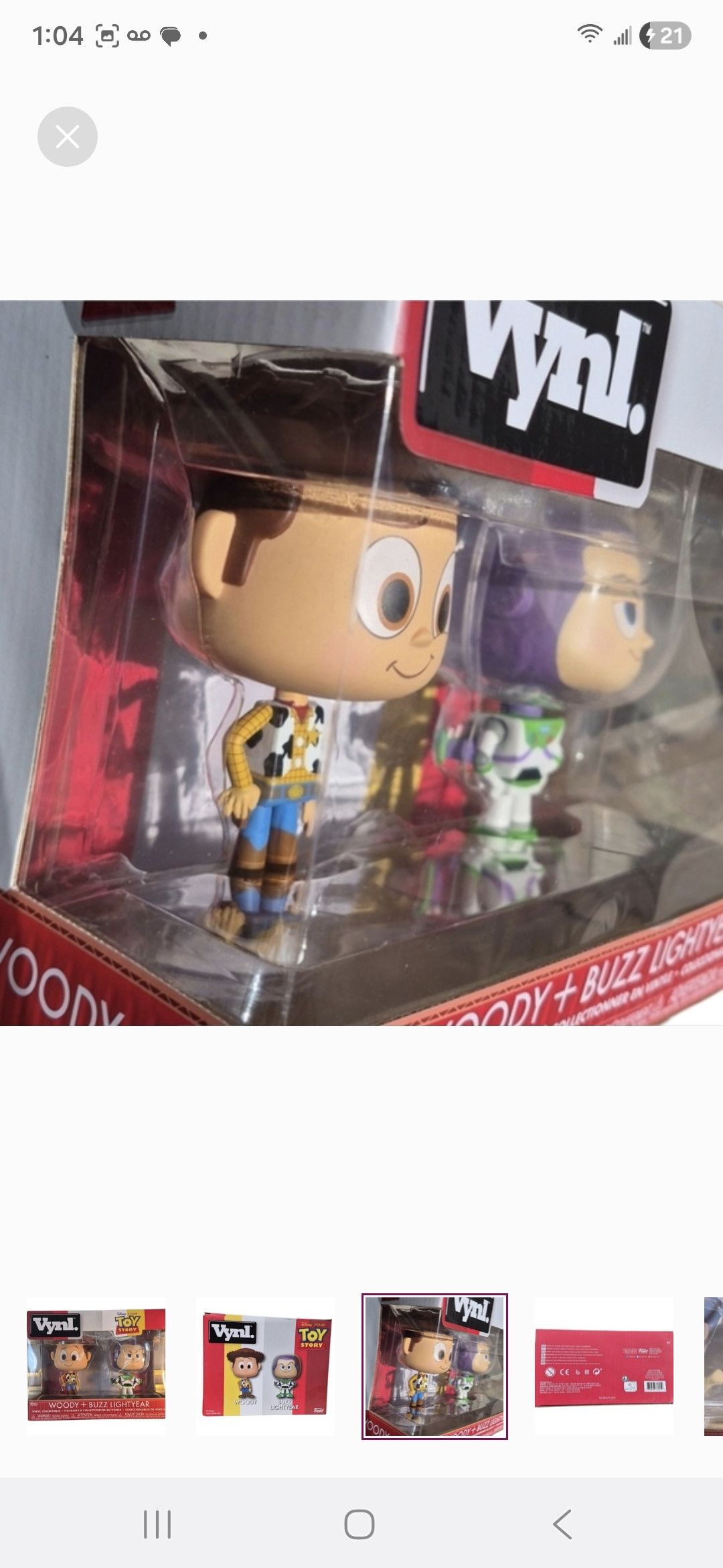 Other Funko Pop Vynl × Disney Toy Story Woody & Buzz Lightyear. Size ONE SIZE - 3 Thumbnail
