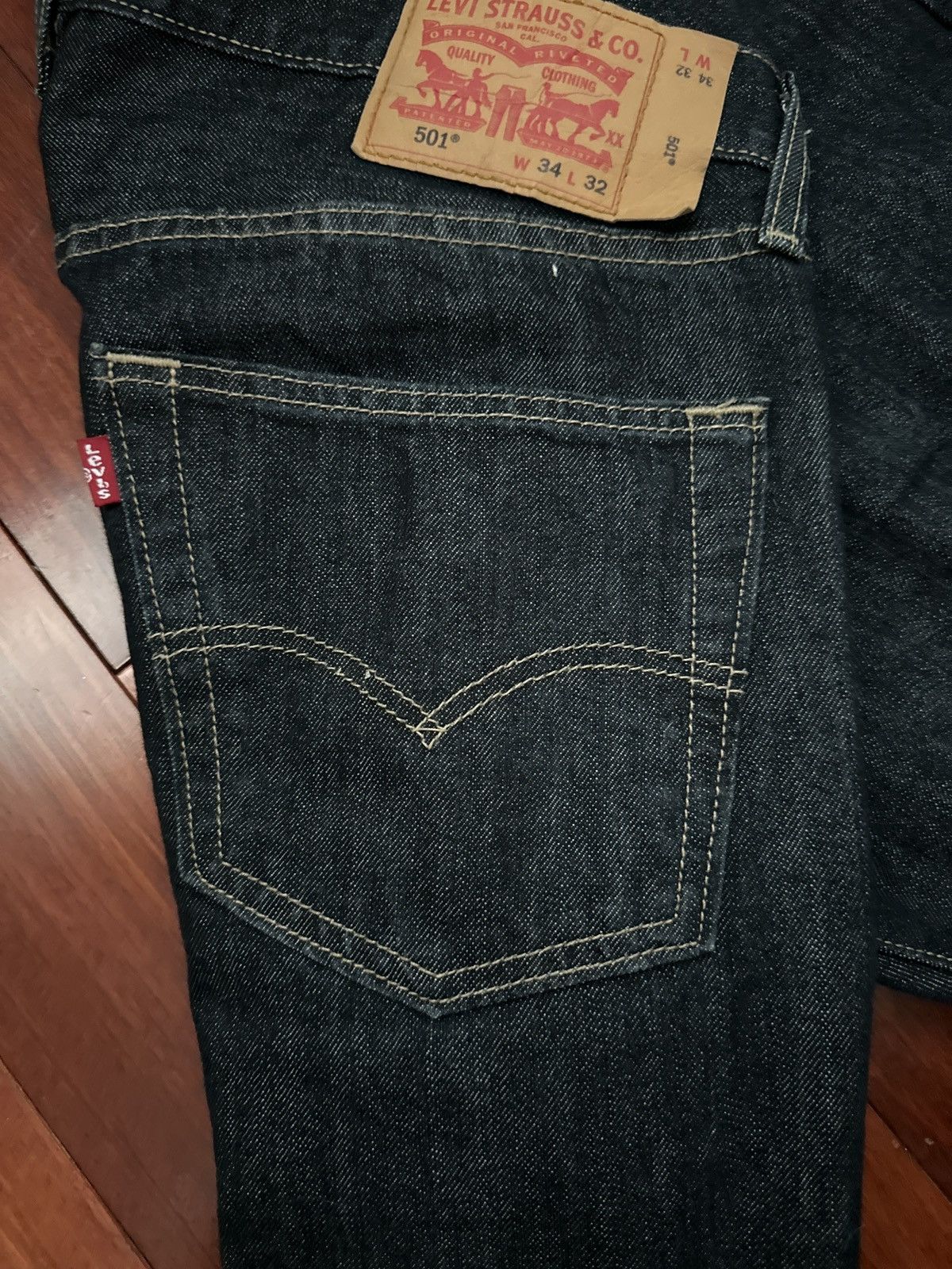 If Six Was Nine × Japanese Brand × Levi's Levi’s 501 denim jeans Size US 34 / EU 50 - 4 Thumbnail