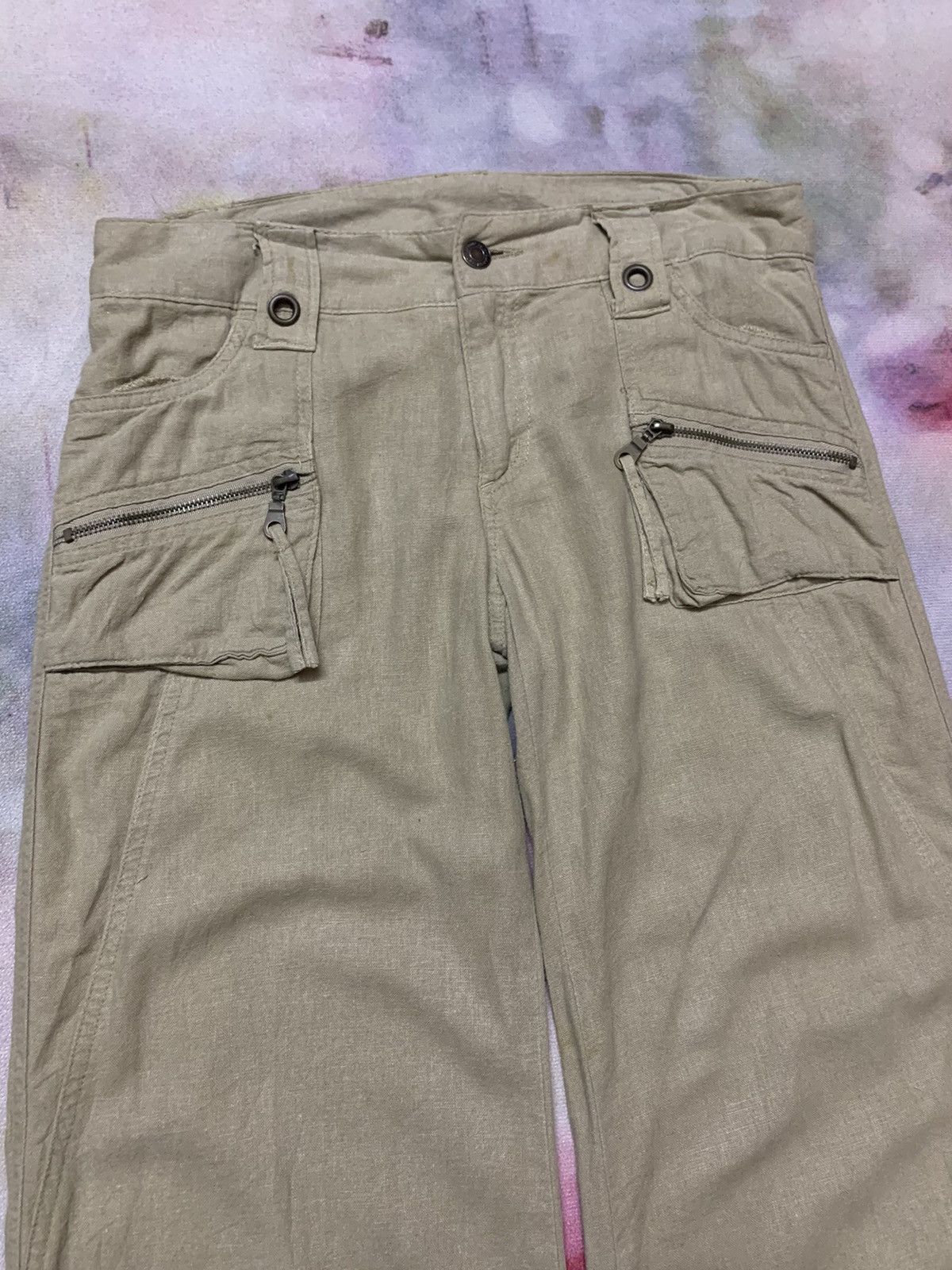 Hysteric Glamour × Japanese Brand × Tornado Mart Flare Japanese Brand Linen Share Spirit GOA LGB Size US 32 / EU 48 - 3 Thumbnail