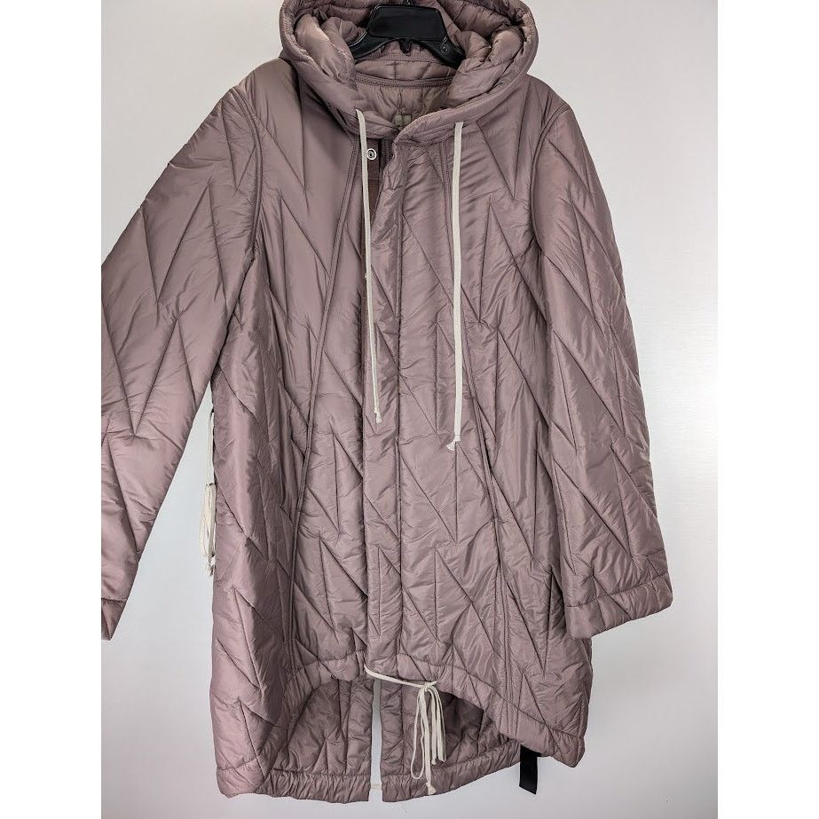 Rick Owens o1rshd1 Fishtail Parka in Mauve Size US M / EU 48-50 / 2 - 10 Thumbnail