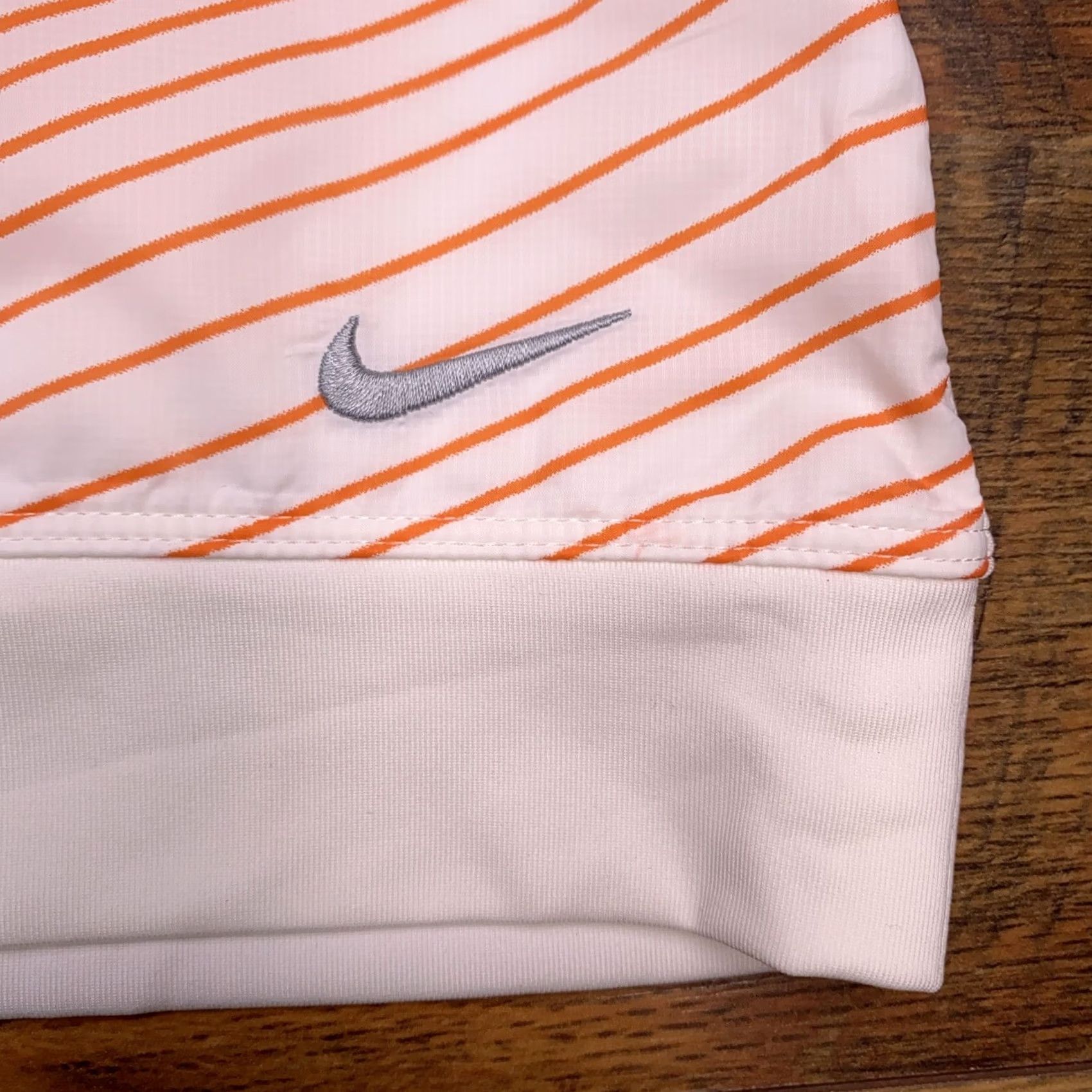 Nike Nike Golf Tour Performance Polo Shirt Womens Small White 1/4 Zip Stretch NEW Size S / US 4 / IT 40 - 5 Thumbnail