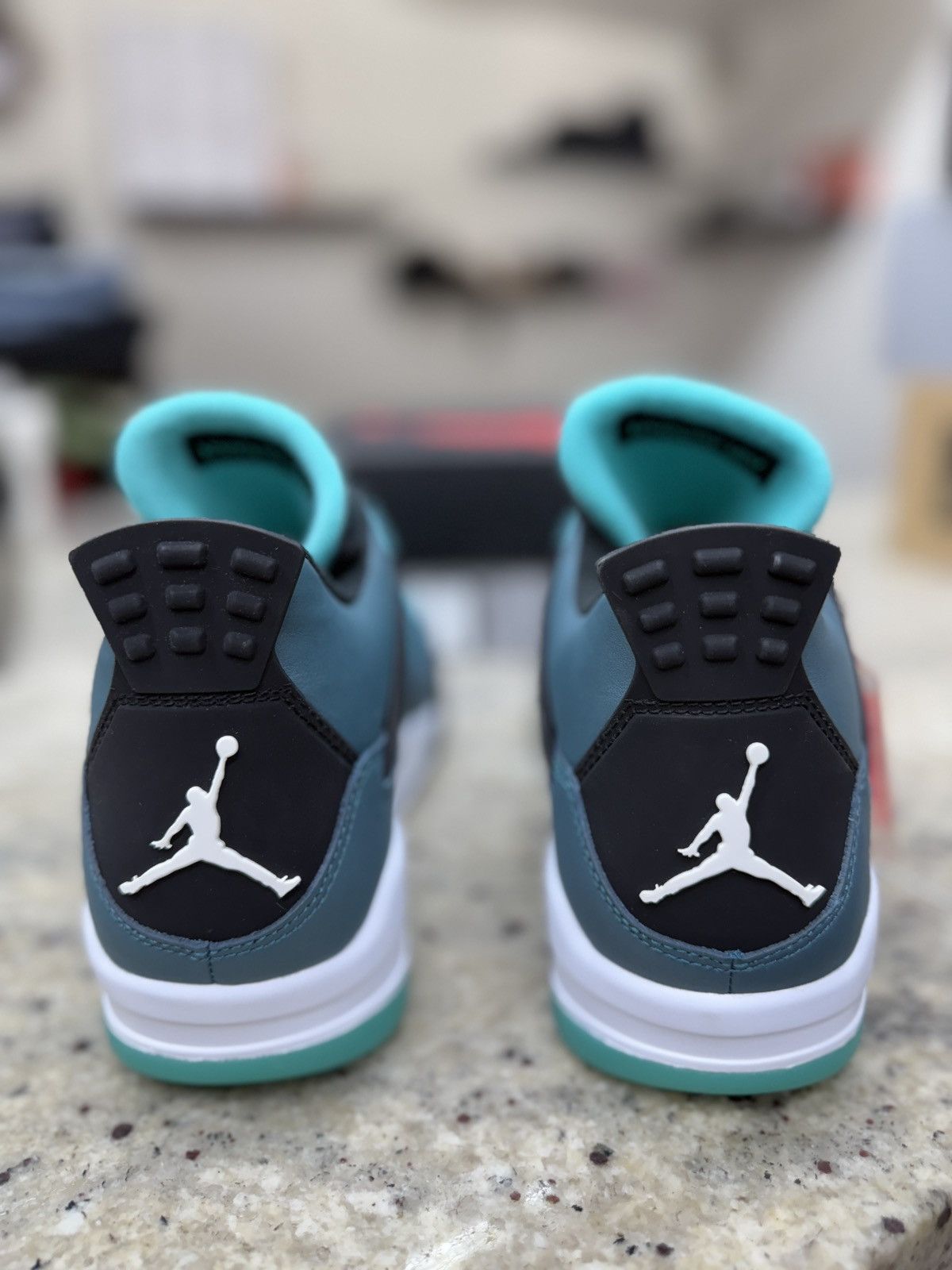 Jordan Brand Jordan 4 Retro Teal Size US 10 / EU 43 - 4 Thumbnail