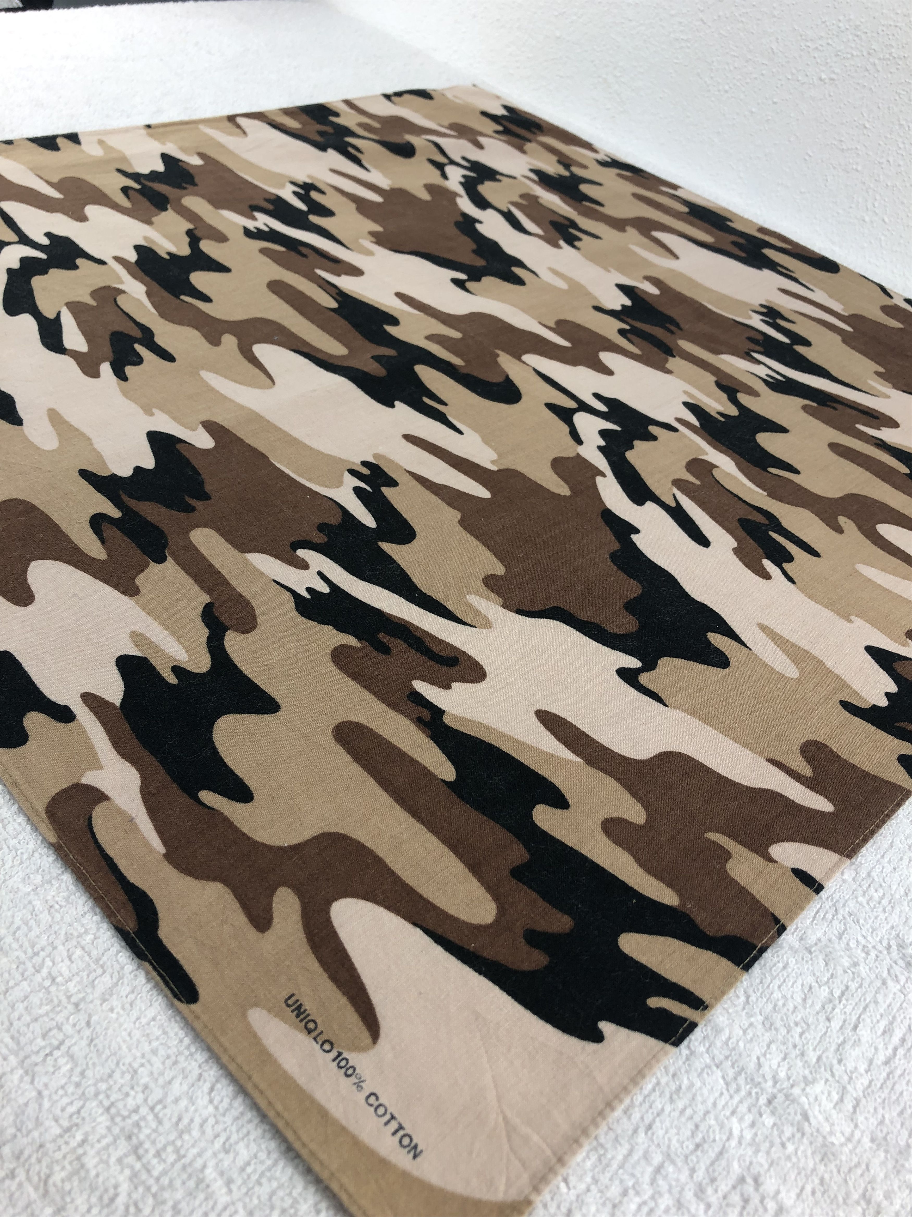 Uniqlo Uniqlo Camo Handkerchief / Bandana / Neckerchief C311 Size ONE SIZE - 4 Thumbnail