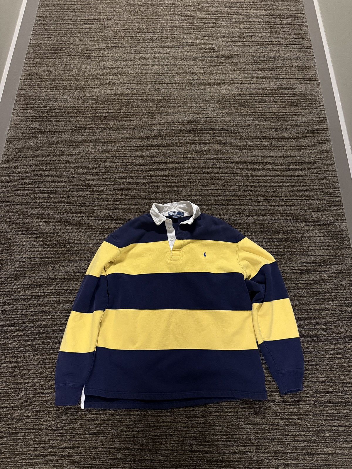 Ralph Lauren Vintage Ralph Lauren Long Sleeve Polo Size US L / EU 52-54 / 3 - 1 Thumbnail