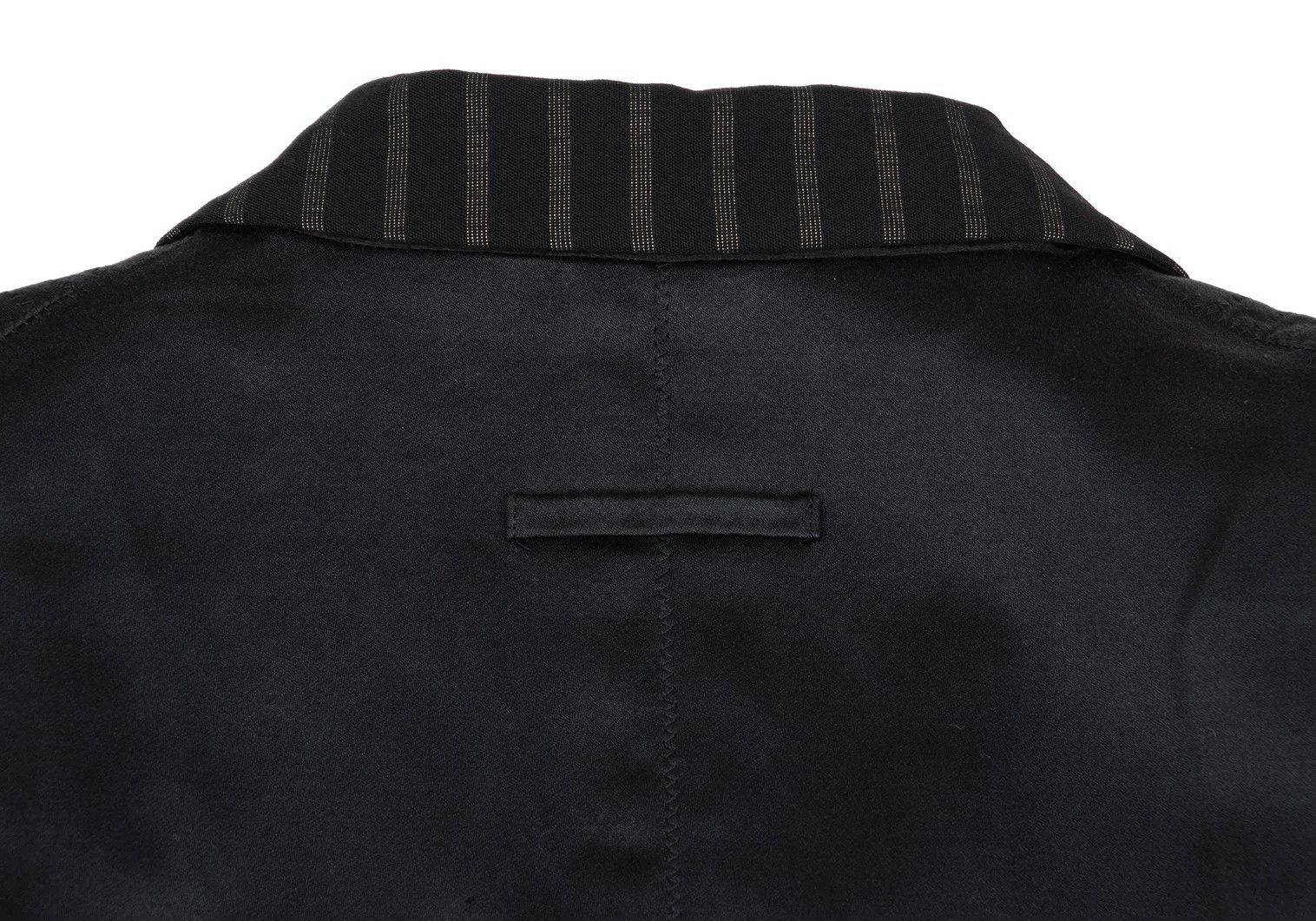 Jean Paul Gaultier Inside-Out Striped Jacket in Black Size 48 Size US M / EU 48-50 / 2 - 12 Thumbnail