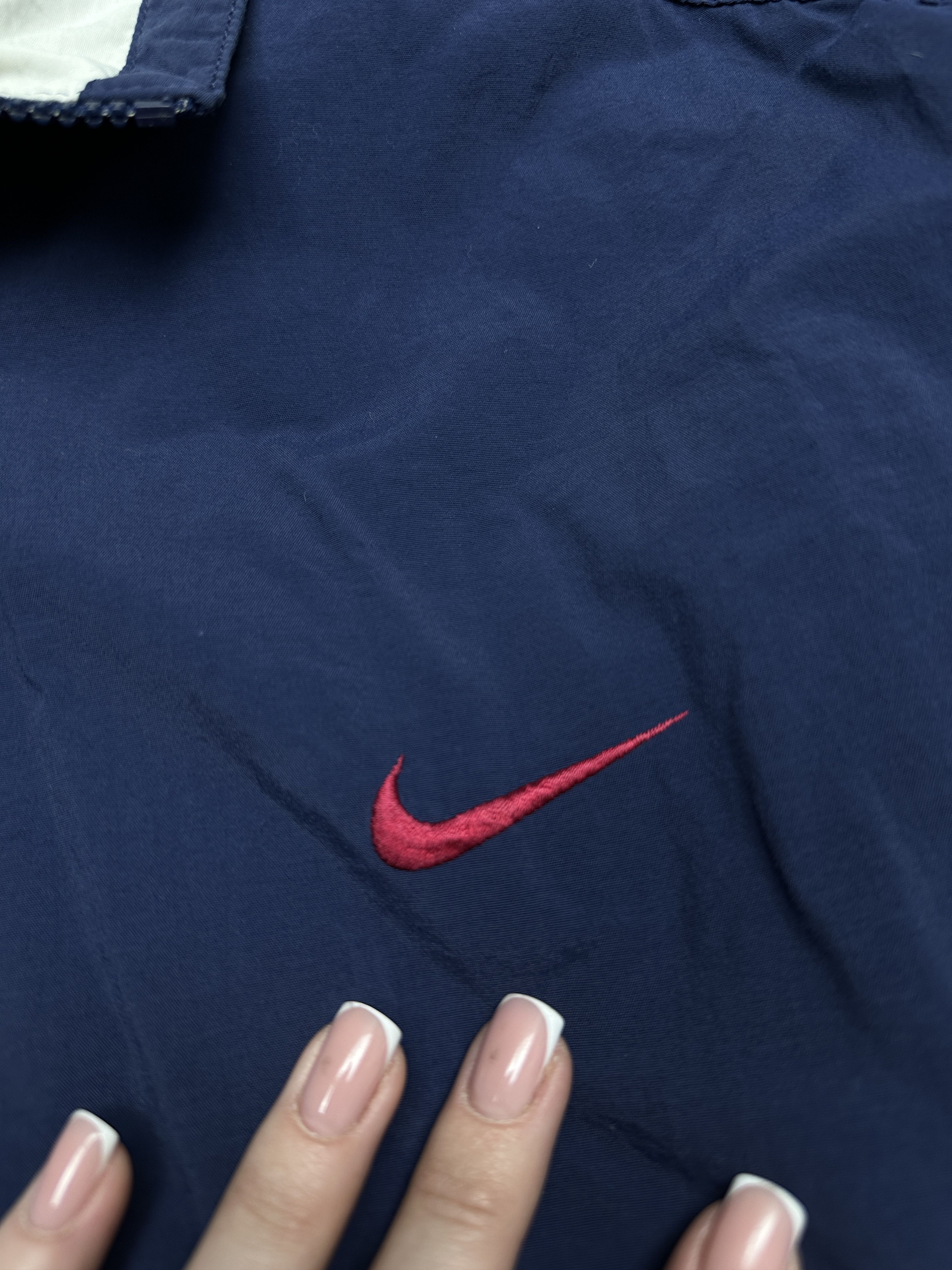Nike × Vintage Nike 90s Vintage Mens Nylon Jacket Size US L / EU 52-54 / 3 - 5 Thumbnail