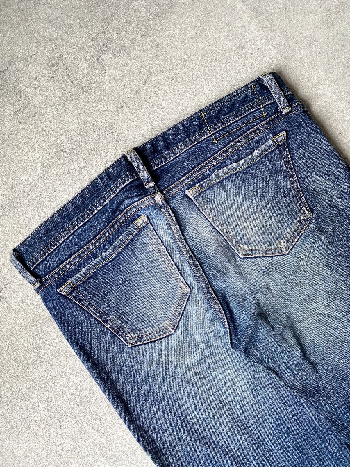 Gap GAP Premium Gold Skinny Boot Cut Jeans Size 30" / US 8 / IT 44 - 4 Thumbnail