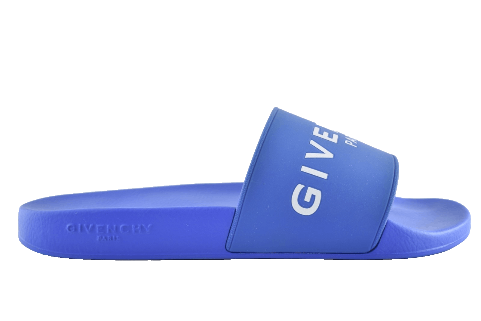 Givenchy Paris White Logo Rubber Pool Slide Sandal Flip Flop 44 11 Size US 11 / EU 44 - 1 Thumbnail