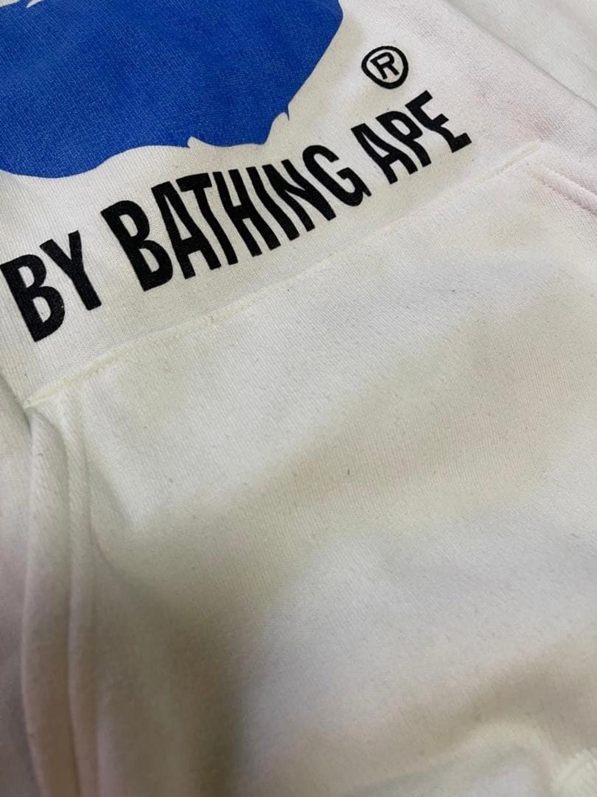 Other A Bathing Ape - White Hoodie Blue Ape Logo Size US M / EU 48-50 / 2 - 6 Thumbnail