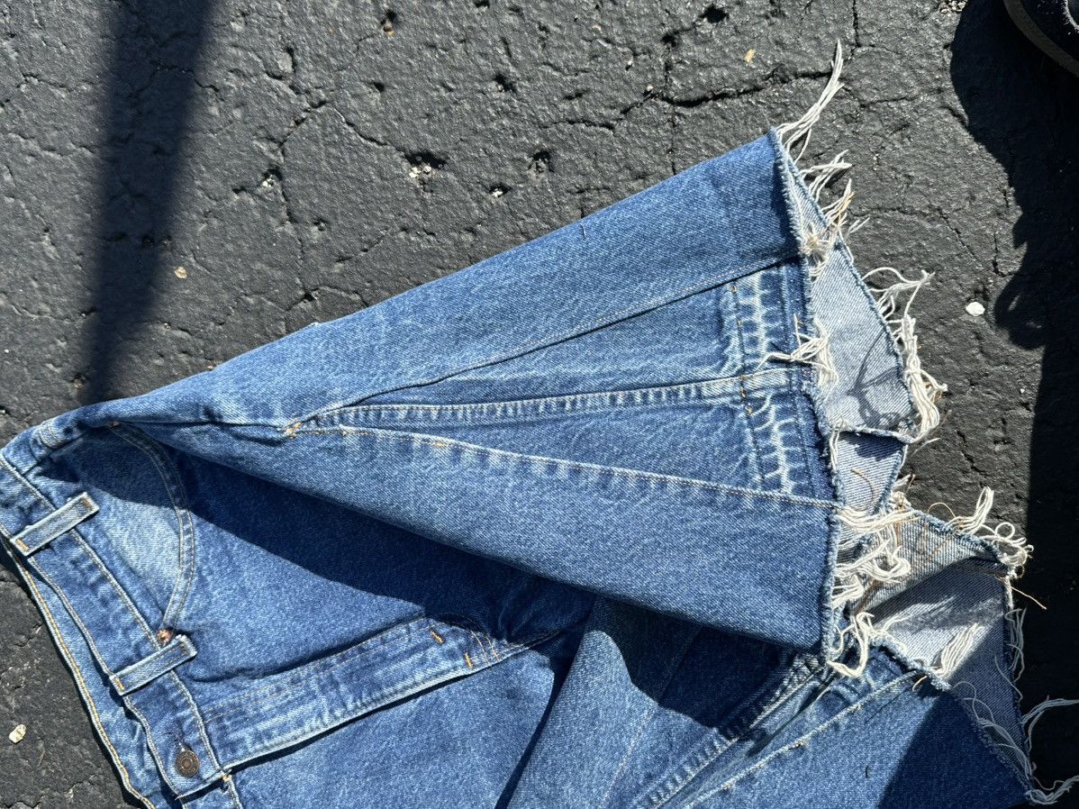 Vintage Custom Flair Denim Repair 1of1 Size US 36 / EU 52 - 3 Thumbnail