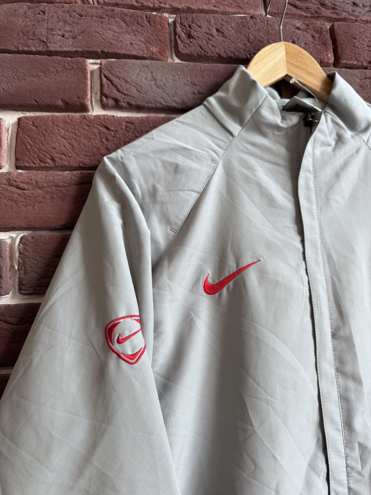 Nike Vintage 00s Belgium URBSFA KBVB Men jacket soccer football Size US S / EU 44-46 / 1 - 4 Thumbnail