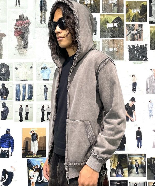 トップス FUTURE ARCHIVE / CHEMICAL SWEAT HOODY BEAMS FUTURE ARCHIVE / CHEMICAL SWEAT HOODY (Tops BEAMS