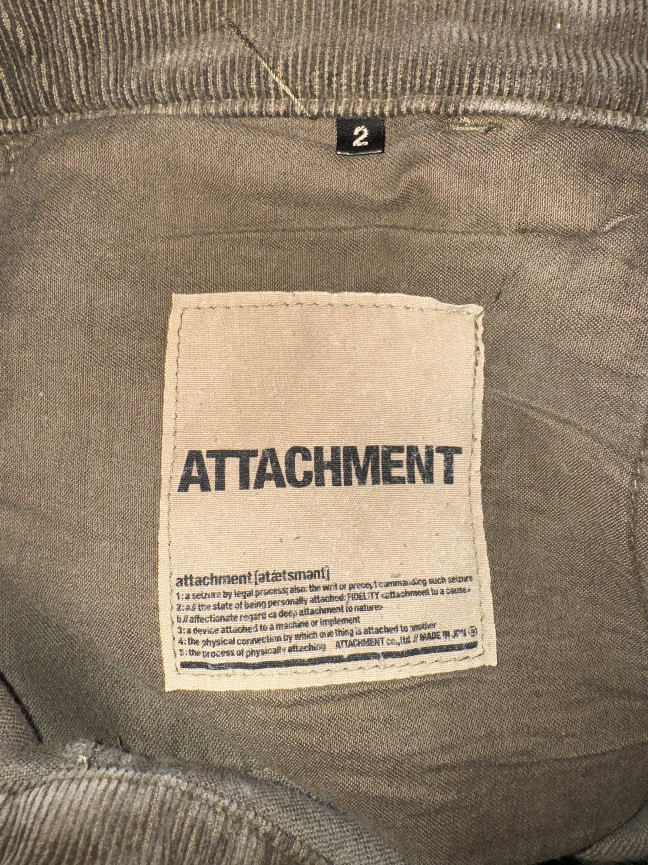Attachment Brown Corduroy Flare Pants, 32x32 Size US 32 / EU 48 - 6 Thumbnail