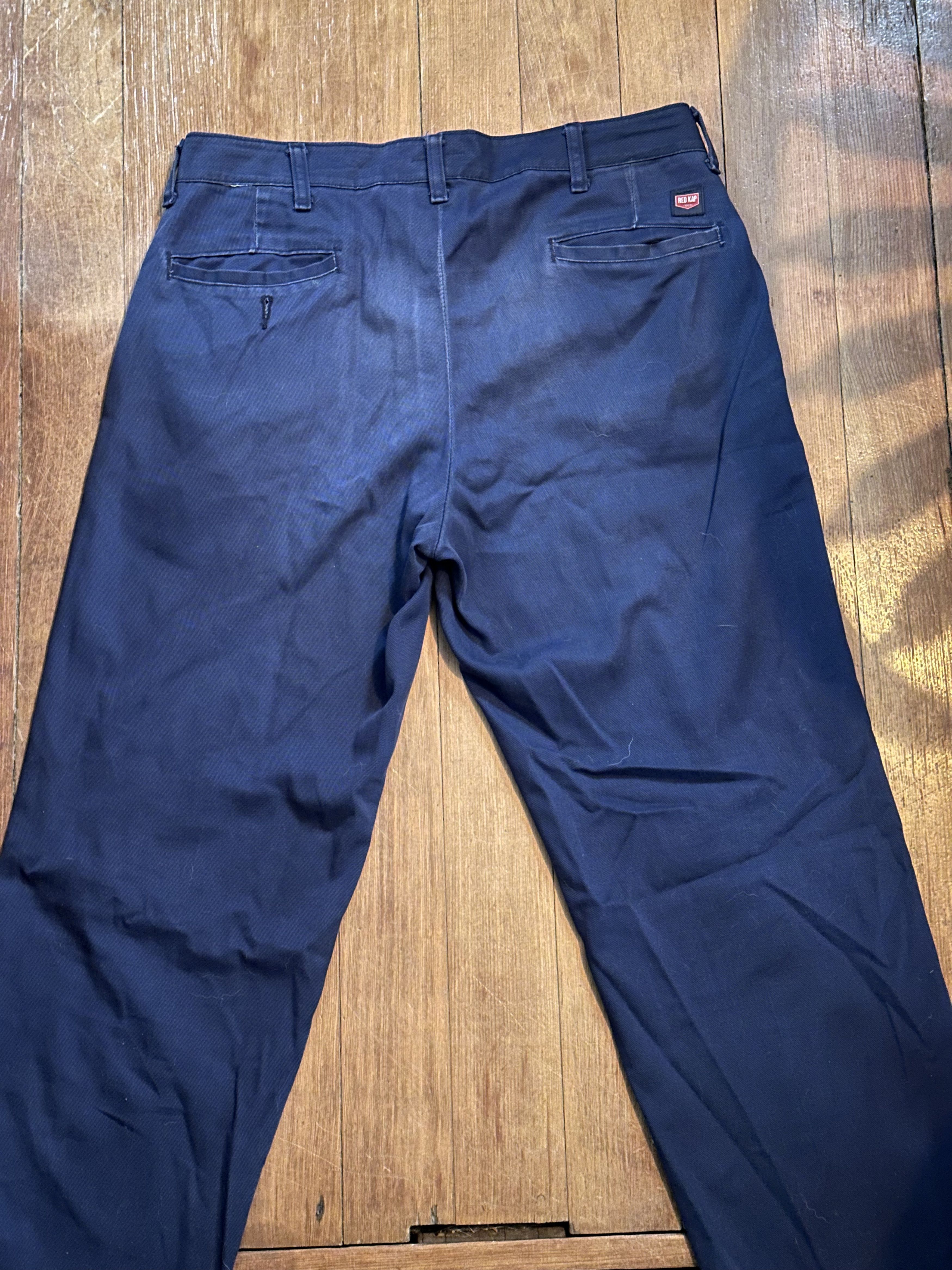 Red Kap Thrashed vintage Red Kap mechanic work pants Size US 34 / EU 50 - 3 Thumbnail