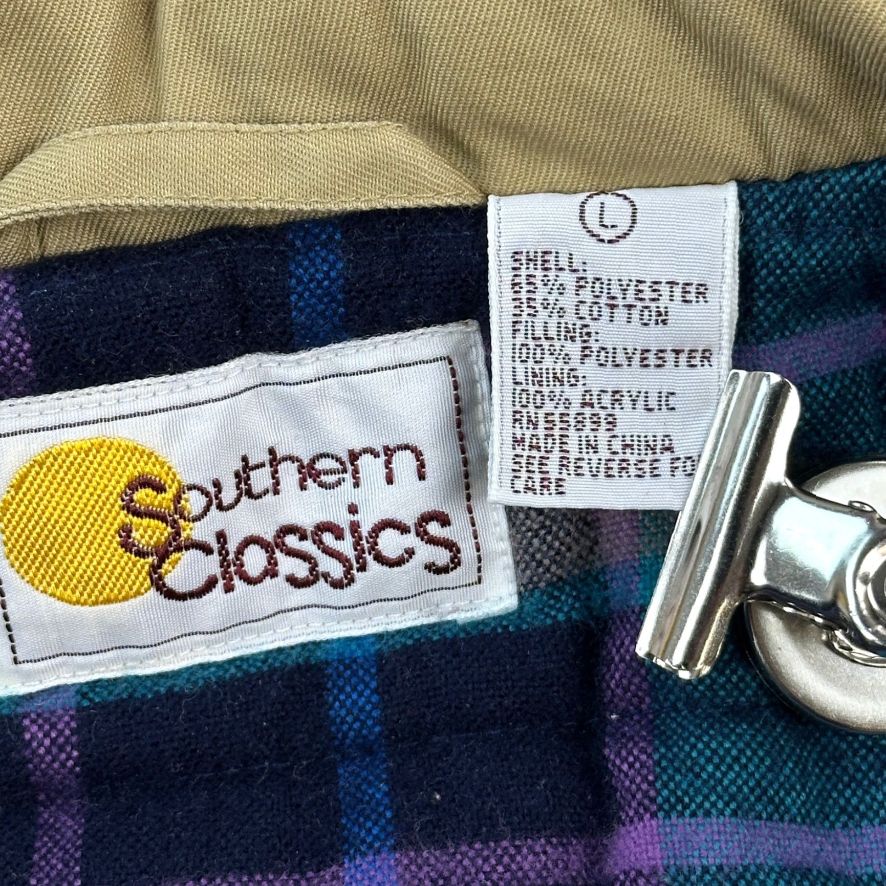 Vintage VINTAGE Southern Classics Vest Mens L Plaid Flannel Lined Hunting Outdoor Jacket Coat Size US L / EU 52-54 / 3 - 4 Thumbnail