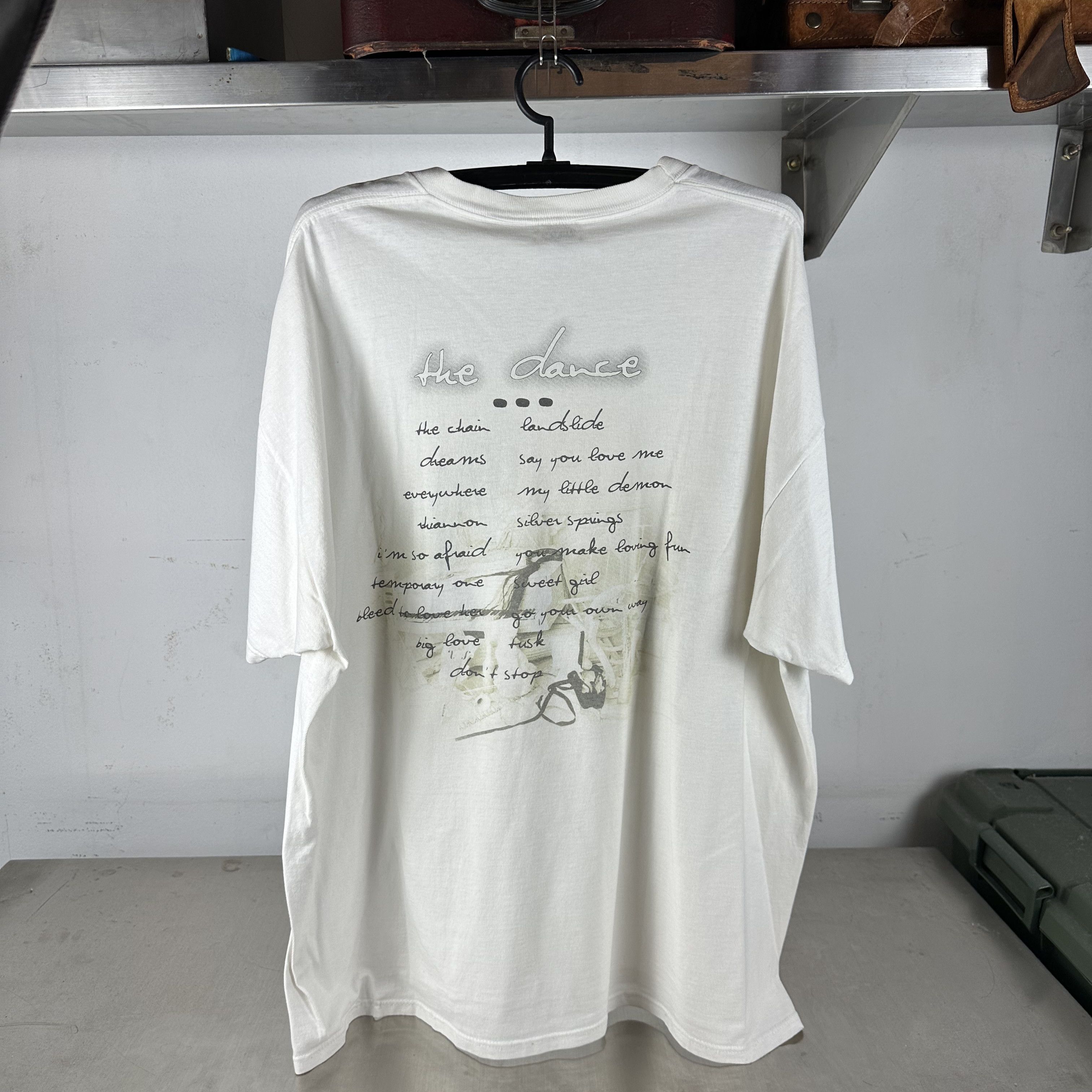 Vintage Vintage 1997 Fleetwood Mac The Dance Tour Band T-Shirt Size US XXL / EU 58 / 5 - 3 Thumbnail