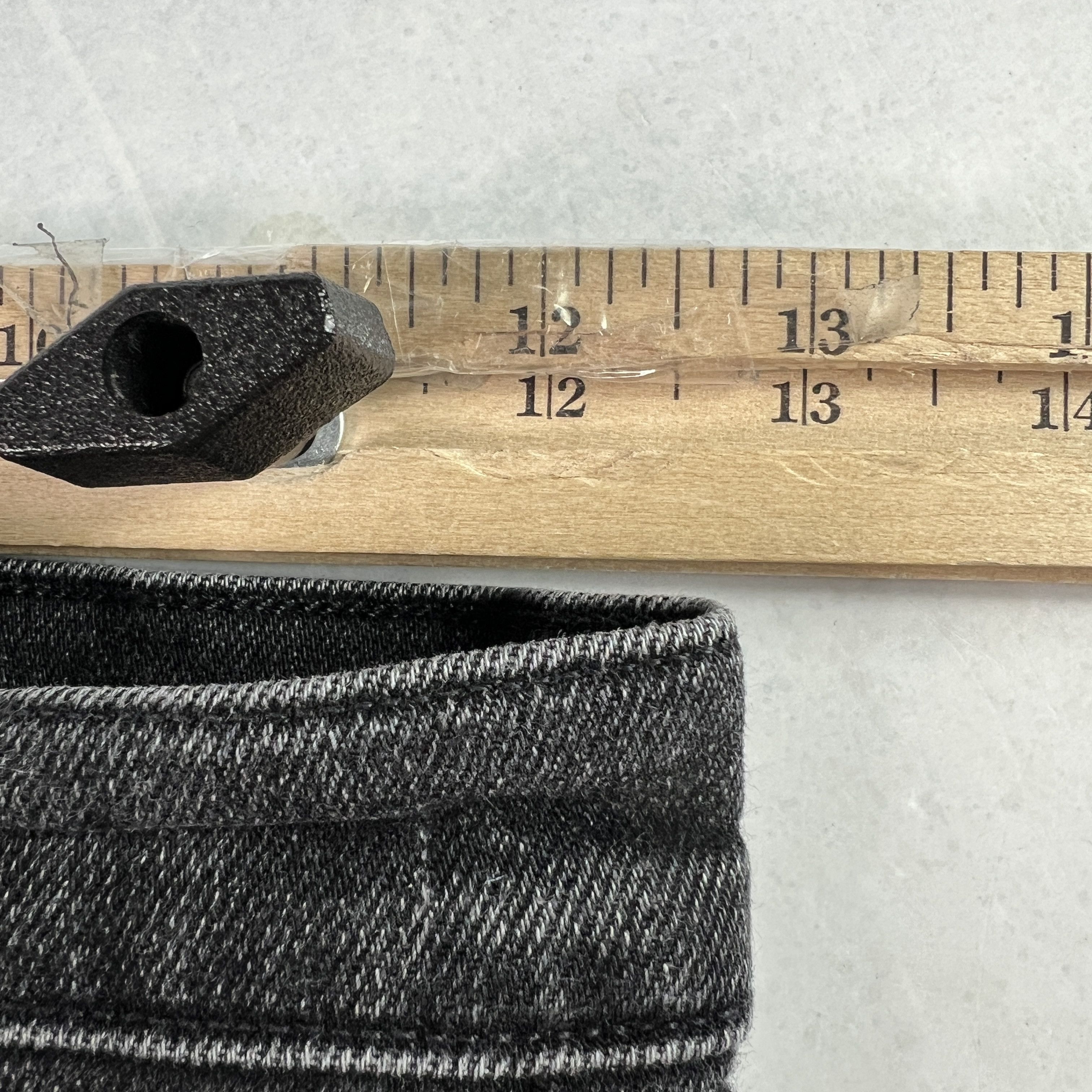 Agolde AGOLDE Jean Pinch Waist High Rise Skinny Black Stretch Denim Size 25" / US 0 / IT 36 - 19 Thumbnail