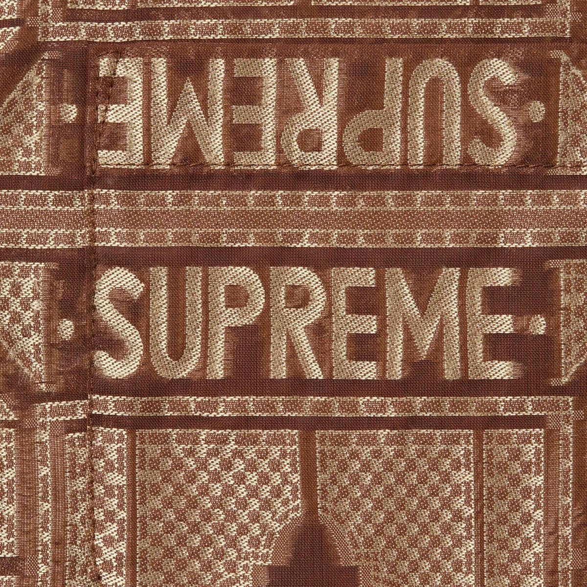 Supreme Supreme Tray Jacquard S/S Shirt | Grailed