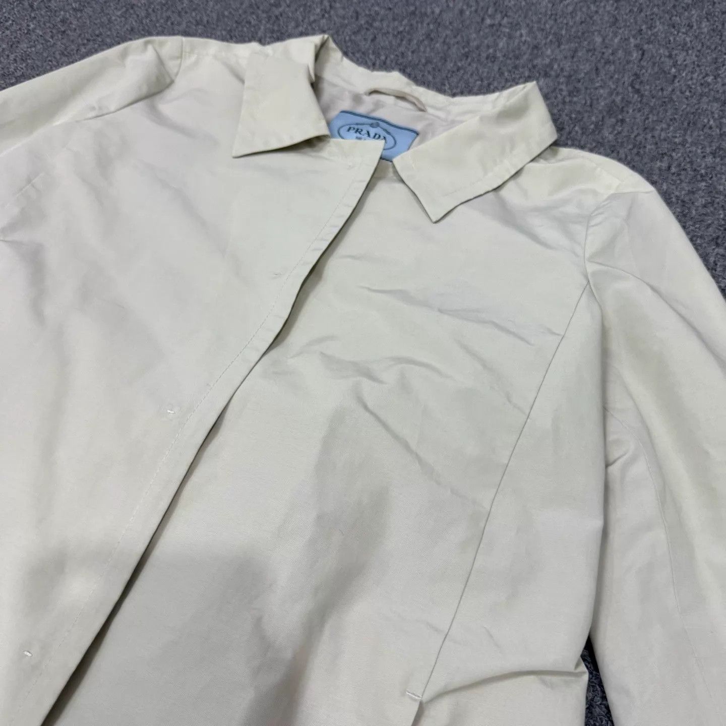 Prada Prada White Trench Coat 44 99new Size M / US 6-8 / IT 42-44 - 3 Thumbnail