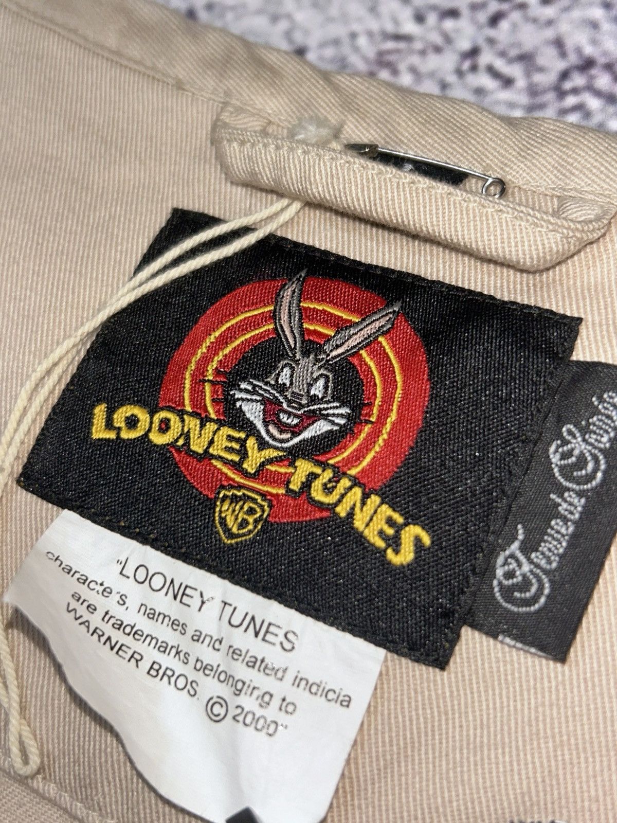 Vintage × Warner Bros Looney Tunes Vintage 2000s Warner Bros. Tasmanian Devil Size US L / EU 52-54 / 3 - 3 Thumbnail
