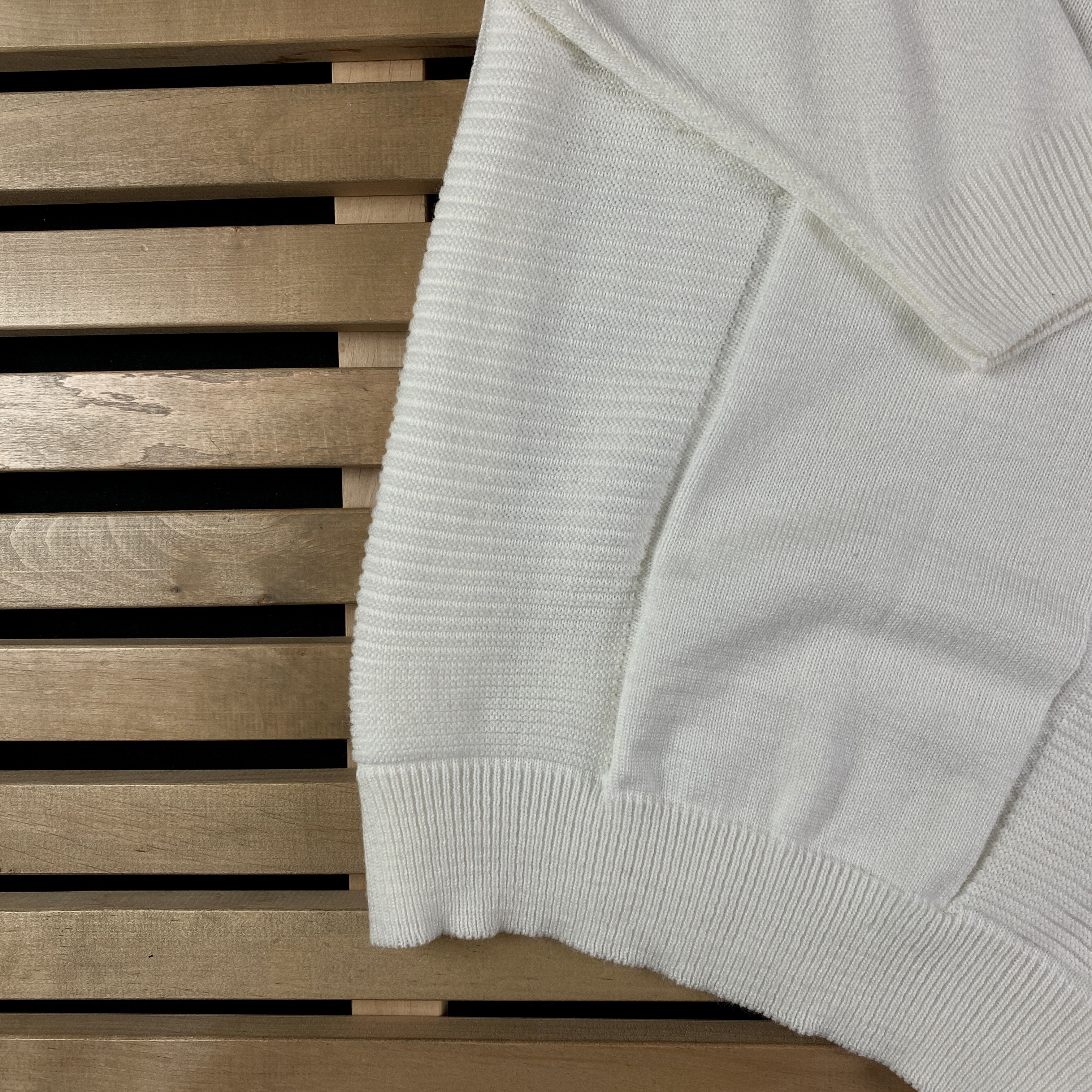 Lacoste × Vintage Vintage Sweater Long Sleeve V-Neck Lacoste Chemise Size XL Size US XL / EU 56 / 4 - 3 Thumbnail