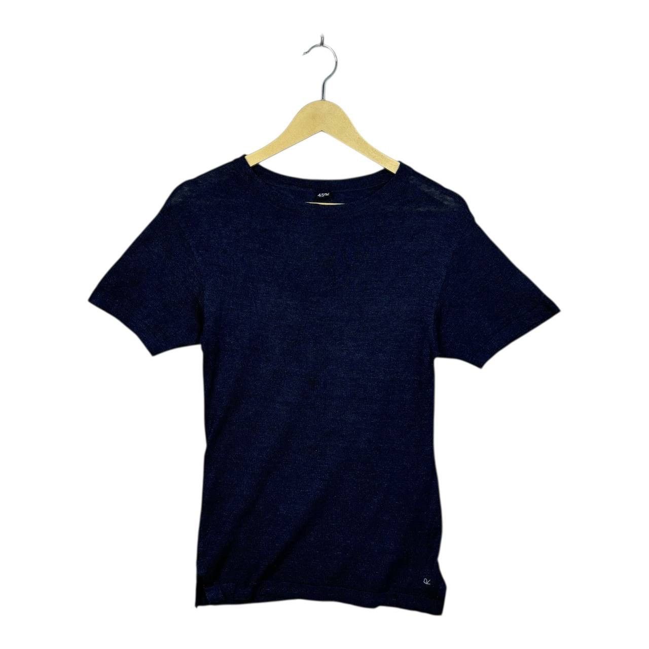 45rpm 45rpm Studio Indigo Navy Knit Tee R Logo Embroidery Size 3 Size US XS / EU 42 / 0 - 1 Thumbnail