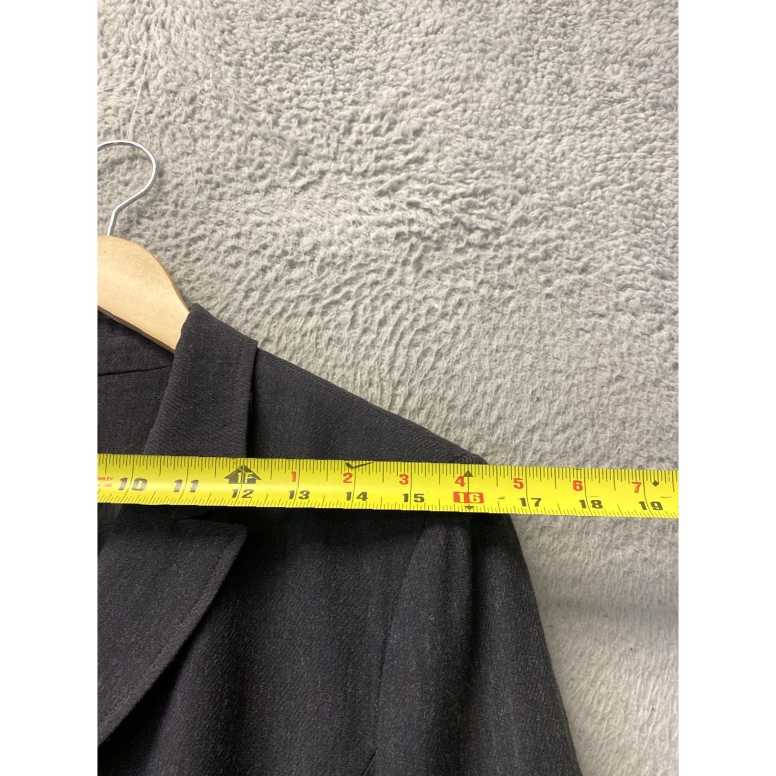Loft Loft Blazer 14P Womens Gray Button Up Long Sleeve Lined Size XL / US 12-14 / IT 48-50 - 7 Thumbnail