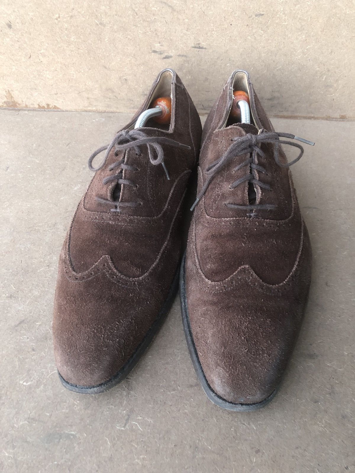Crockett & Jones Chrockett &Jones Brown Suede Men’s Shoes Size 7.5 D Size US 7.5 / EU 40-41 - 2 Thumbnail