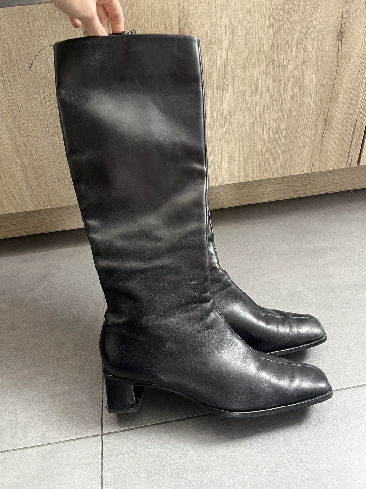 Other Peter Kaiser leather high boots Size US 10 / IT 40 - 1 Thumbnail