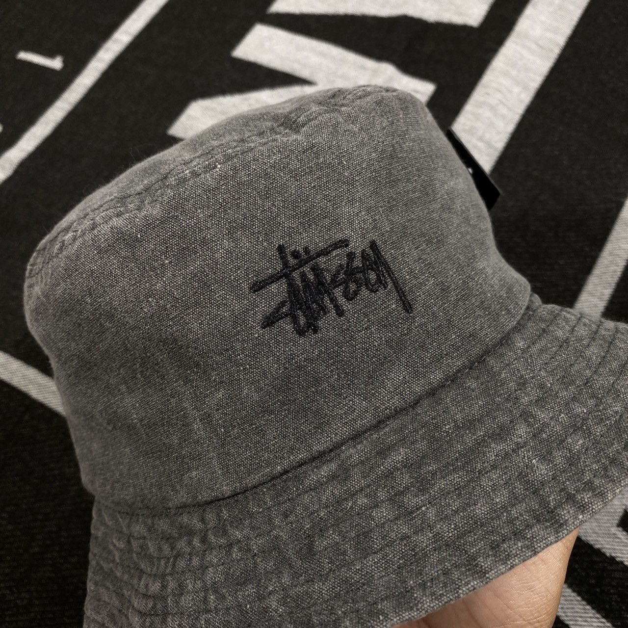 Stussy STUSSY WASHED BUCKET HAT • L/XL Size ONE SIZE - 2 Thumbnail