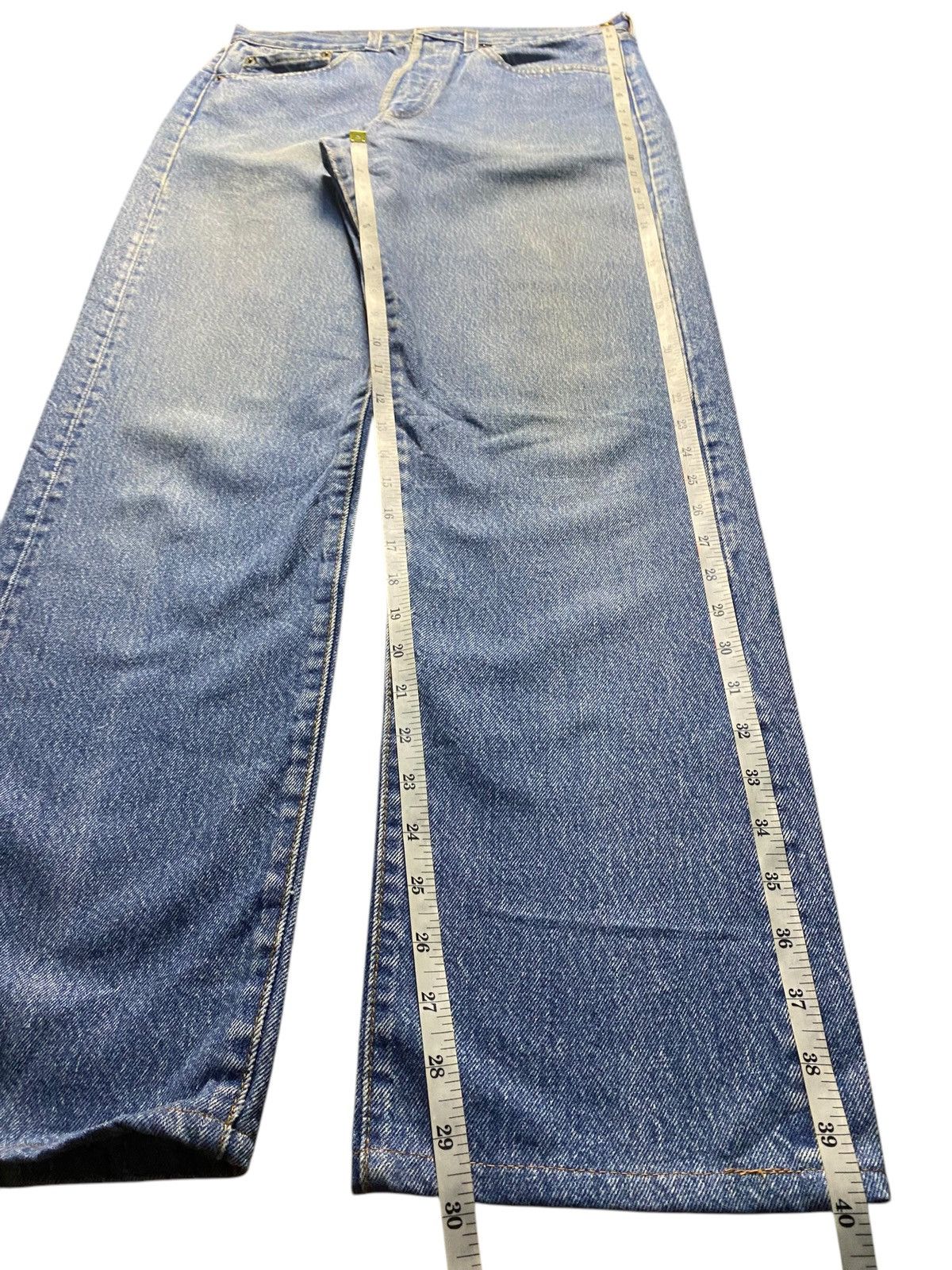 Levi's Vintage Levis 501 80’s ButtonFly 524 Blue Wash Jeans Size US 30 / EU 46 - 14 Thumbnail